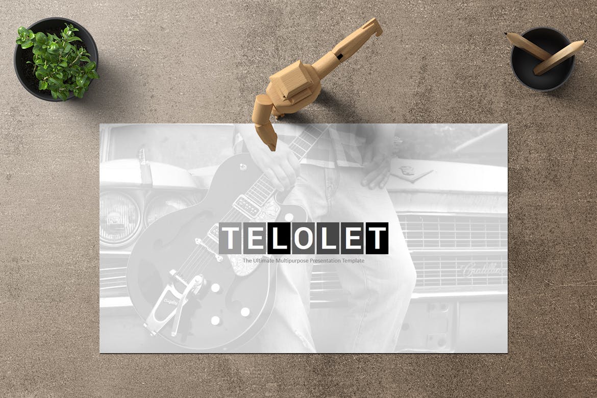 企业历史/企业介绍谷歌幻灯片设计模板 Telolet Google Slides插图1