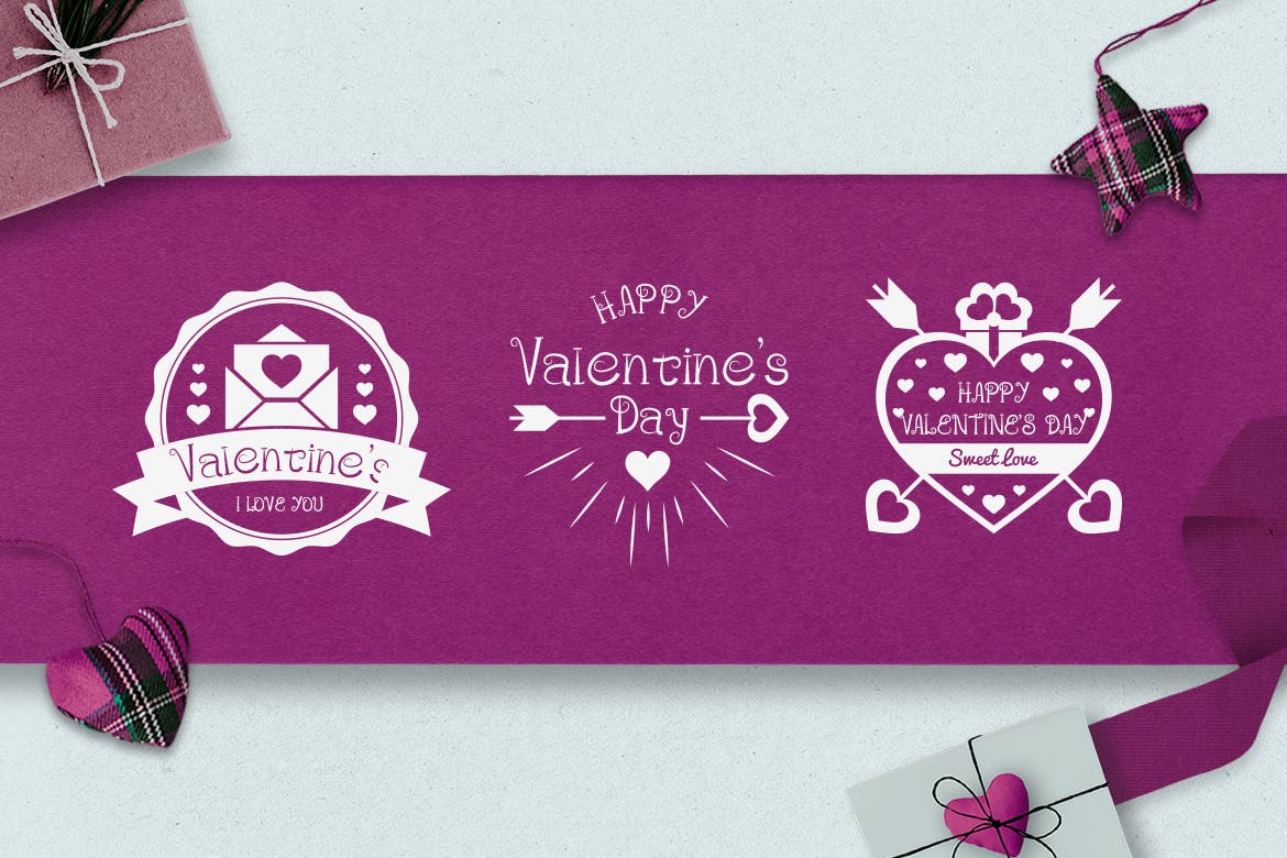 浪漫主义风格英文无衬线装饰字体第一素材精选 True Love – Curly Valentine Font插图(3)