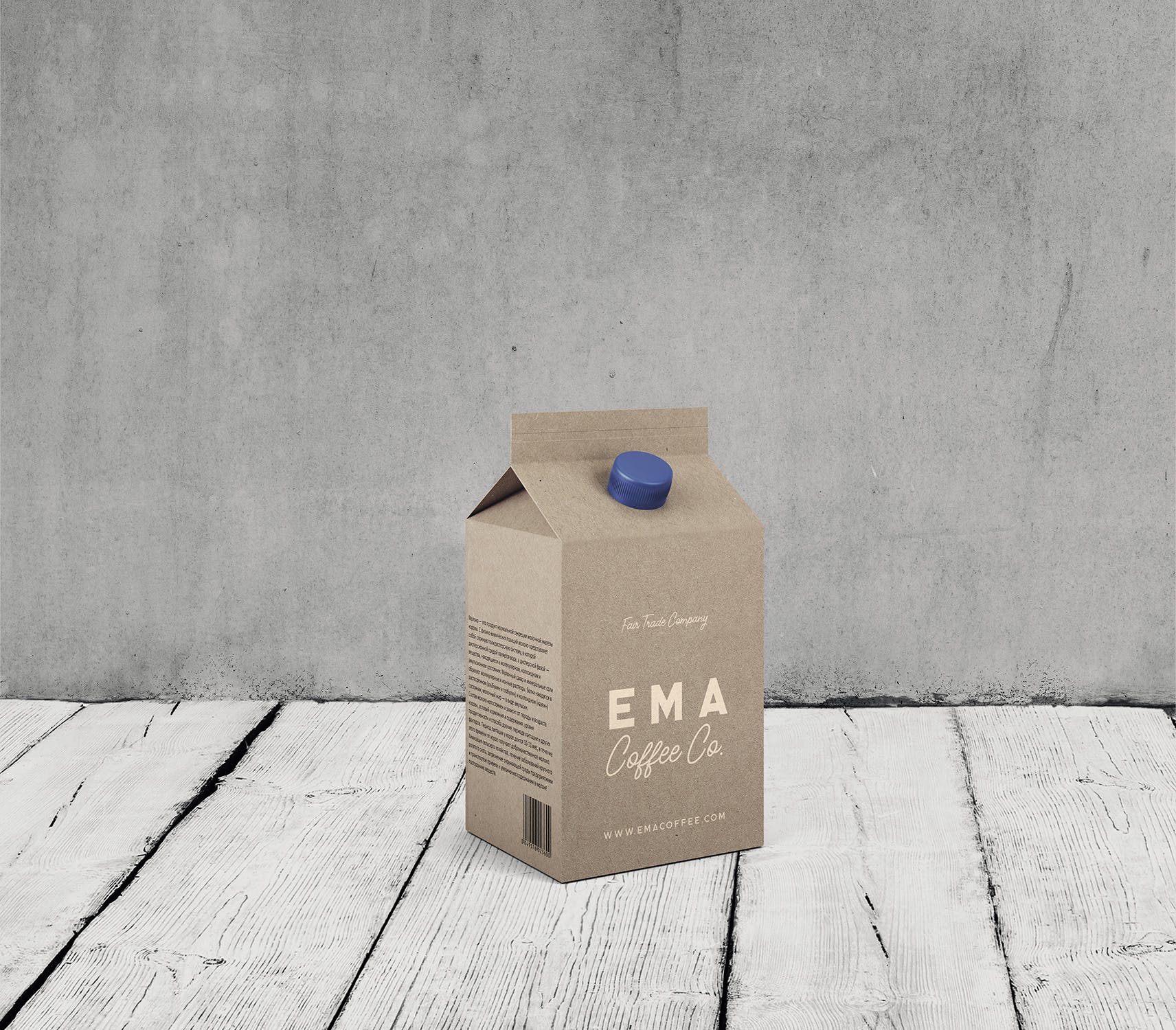 6个牛奶/咖啡/果汁纸盒包装第一素材精选v1 6 Milk Coffee Juice Carton Packaging Mockups1插图(7)