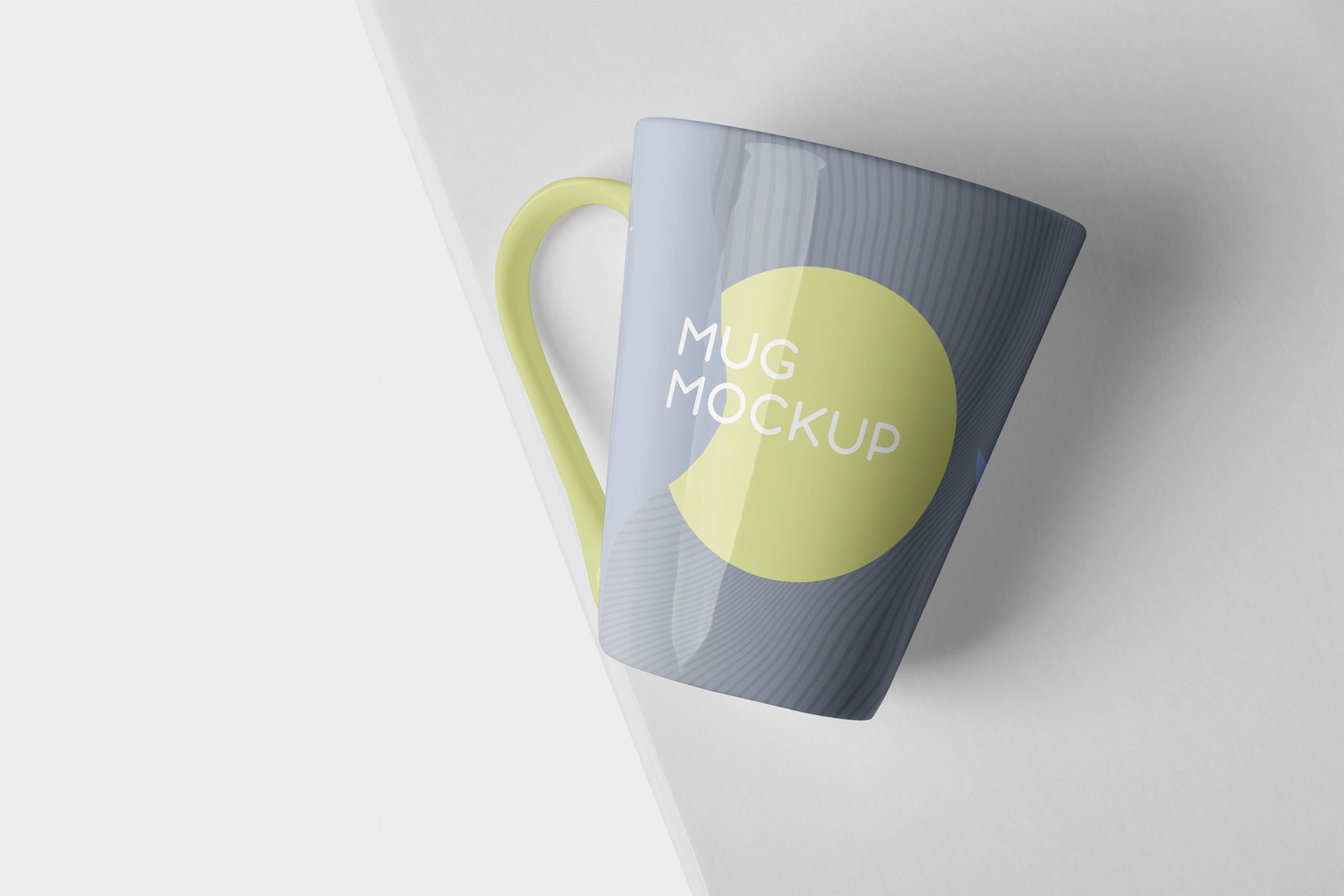 锥形马克杯图案设计第一素材精选 Mug Mockup – Cone Shaped插图