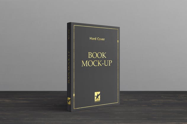 高端精装图书版式设计样机第一素材精选模板v1 Hardcover Book Mock-Ups Vol.1插图(14)