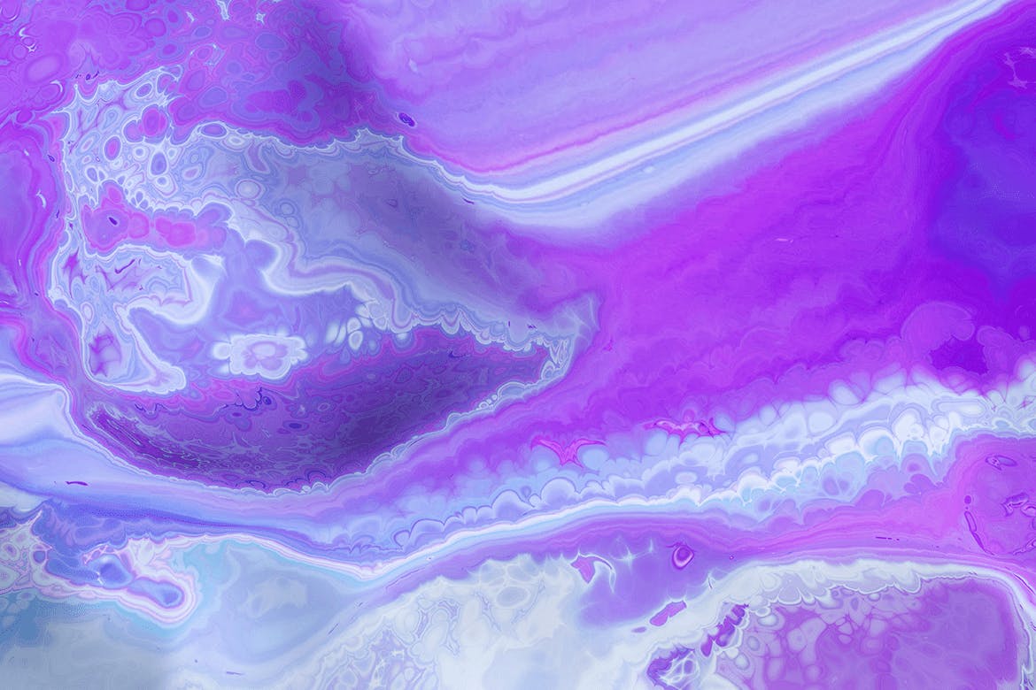 混合水彩颜料天然大理石纹理大洋岛精选背景 Acrylic Pouring Texture Set插图7