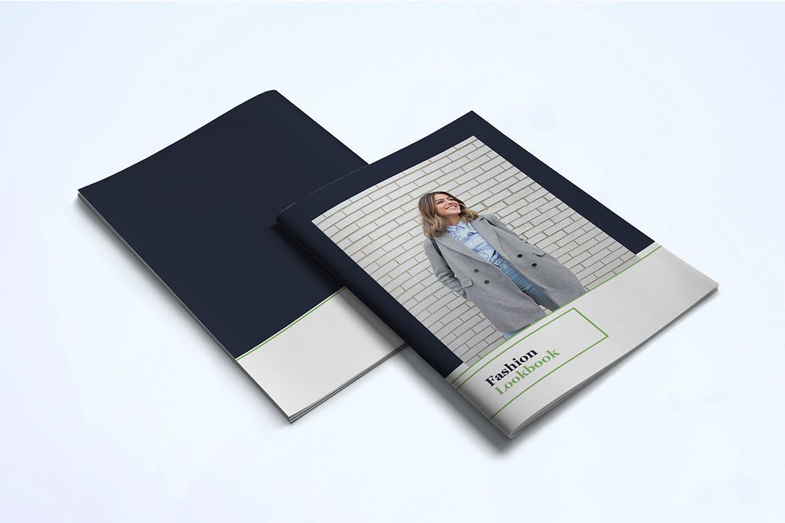 时装订货画册/新品上市产品第一素材精选目录设计模板v1 Fashion Lookbook Template插图(14)