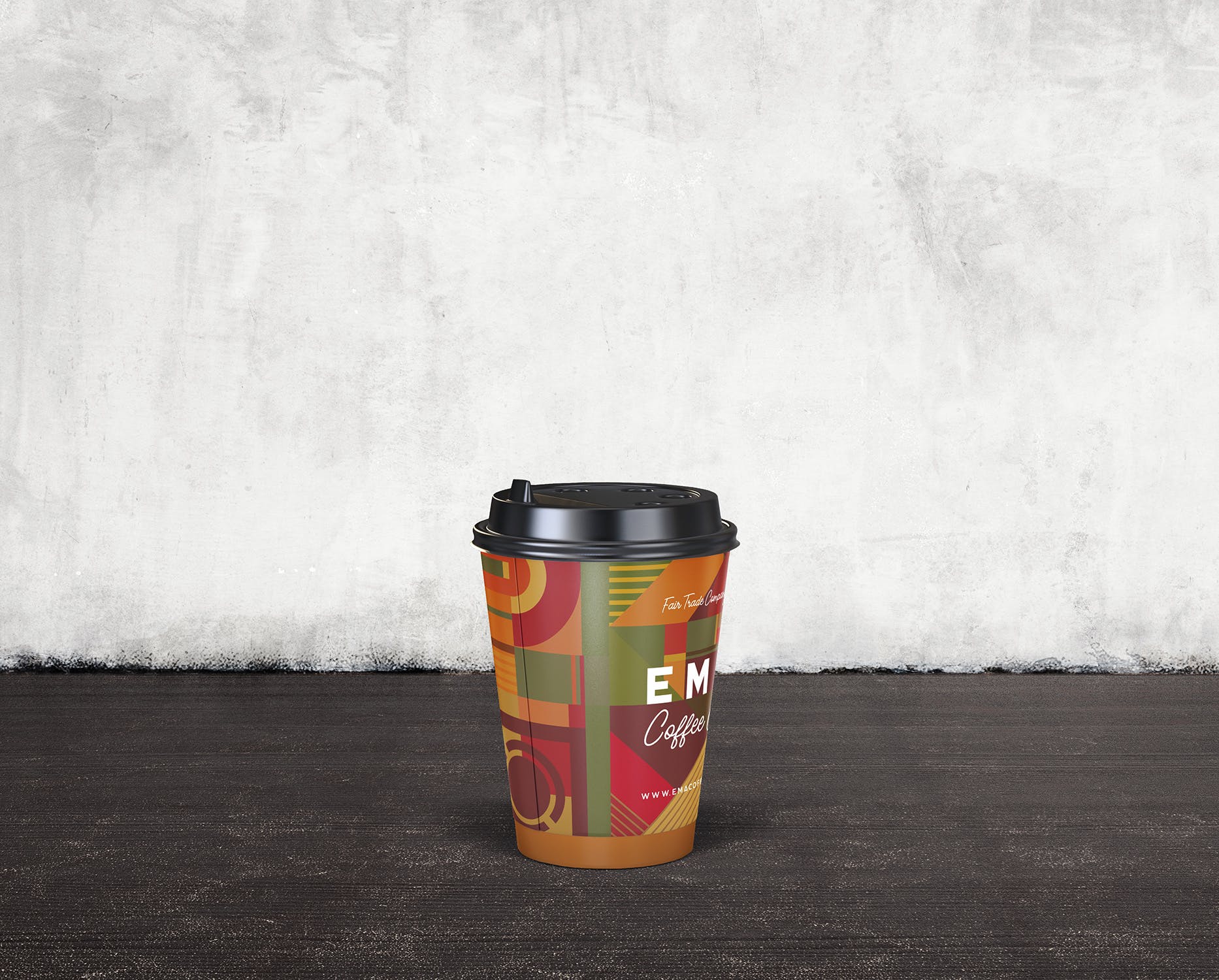 8个咖啡纸杯外观设计效果图第一素材精选 8 Coffee Paper Cup Mockups插图(3)