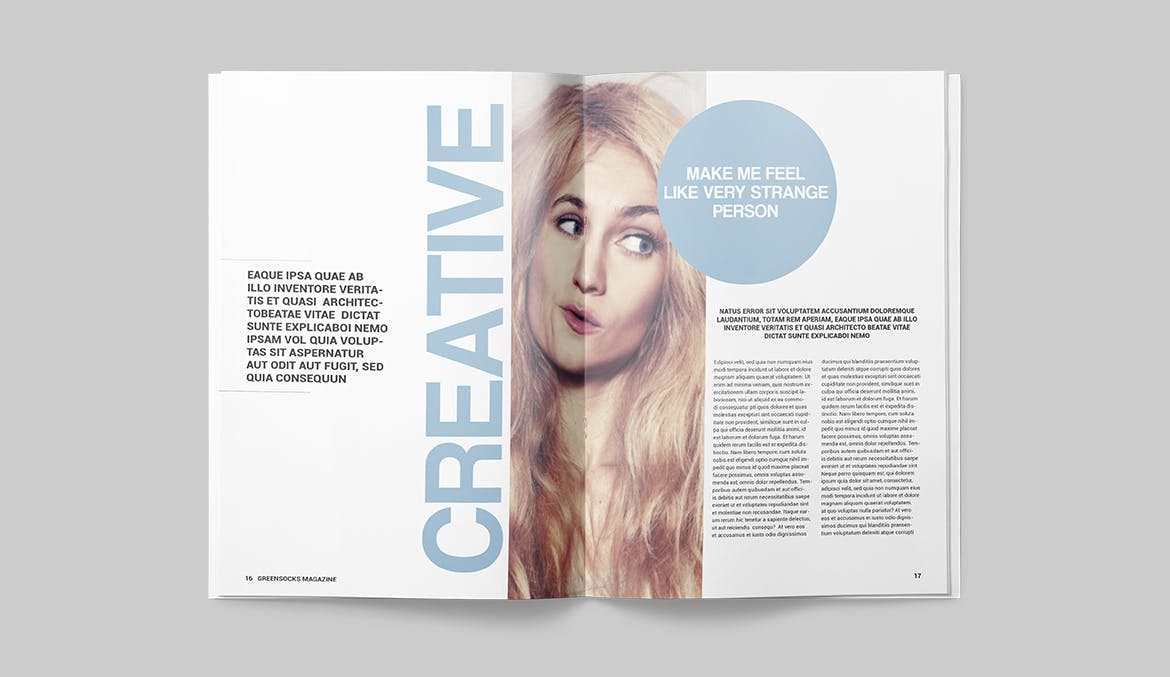多用途第一素材精选杂志版式设计InDesign模板 Magazine Template插图(8)