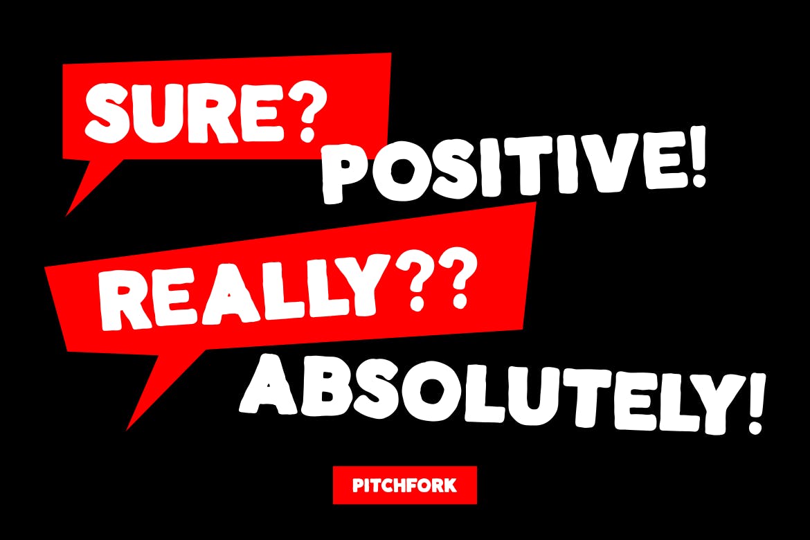 充满力量的英文无衬线装饰字体第一素材精选 Pitchfork – Powerful Sport Font插图(2)