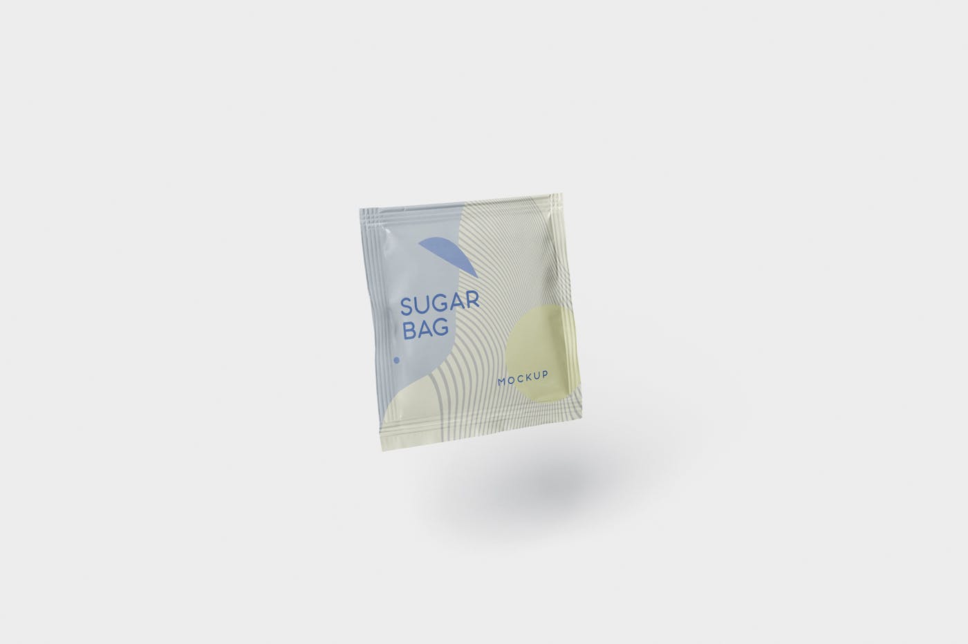 盐袋糖袋包装设计效果图大洋岛精选 Salt OR Sugar Bag Mockup – Square Shaped插图4