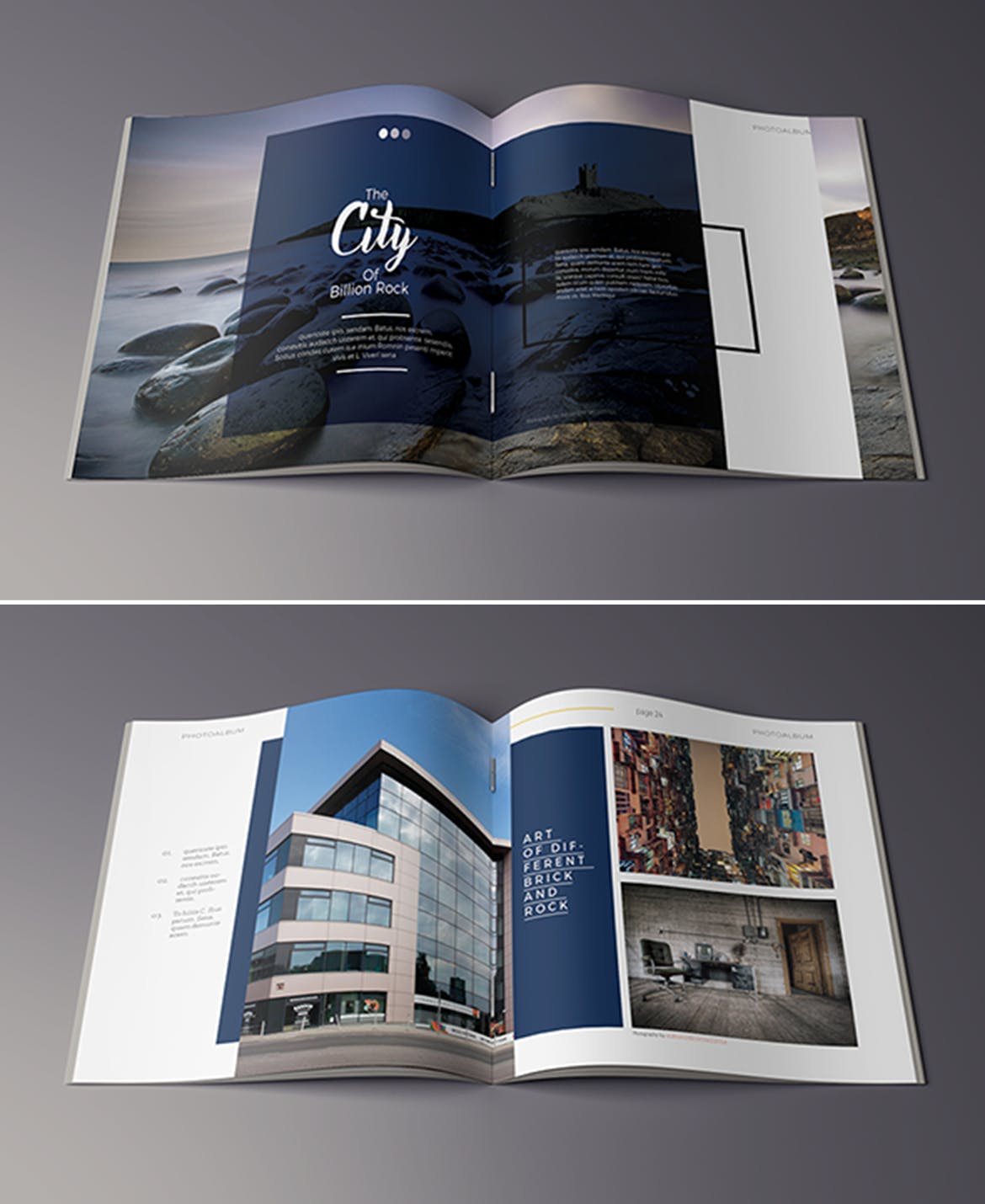 高端摄影作品集画册设计模板 Photography Album插图(7)