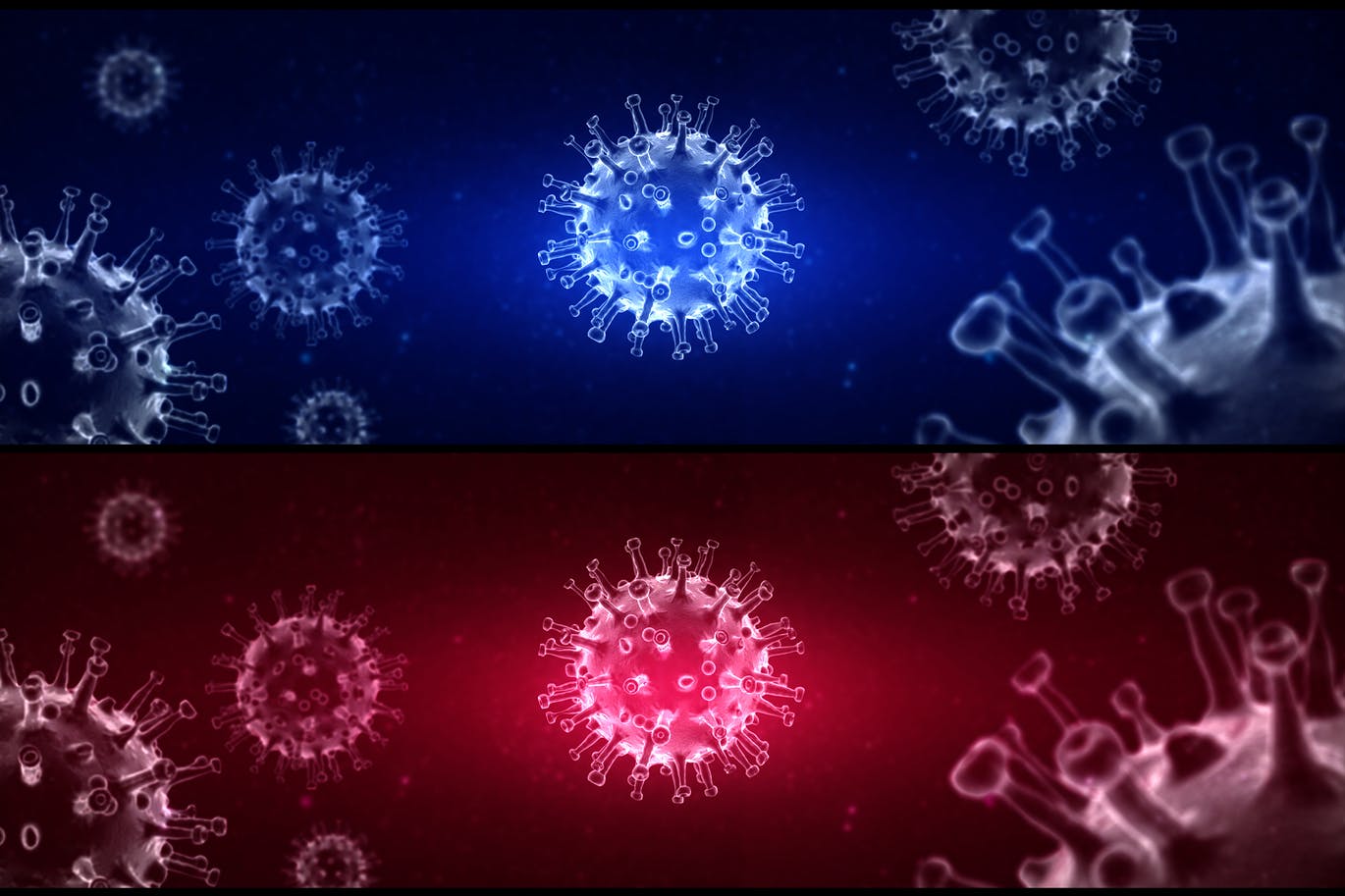 冠状病毒Covid 19高清背景图素材v1 Coronavirus – Covid-19 Background插图