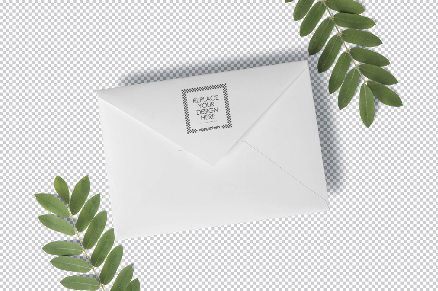 C5尺寸规格企业信封设计图样机大洋岛精选PSD模板 C5 Envelope Mockups插图5