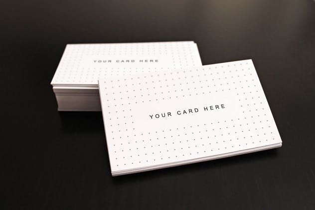 15种视角企业名片设计效果图大洋岛精选模板 Business Cards Mock-ups Bundle插图7