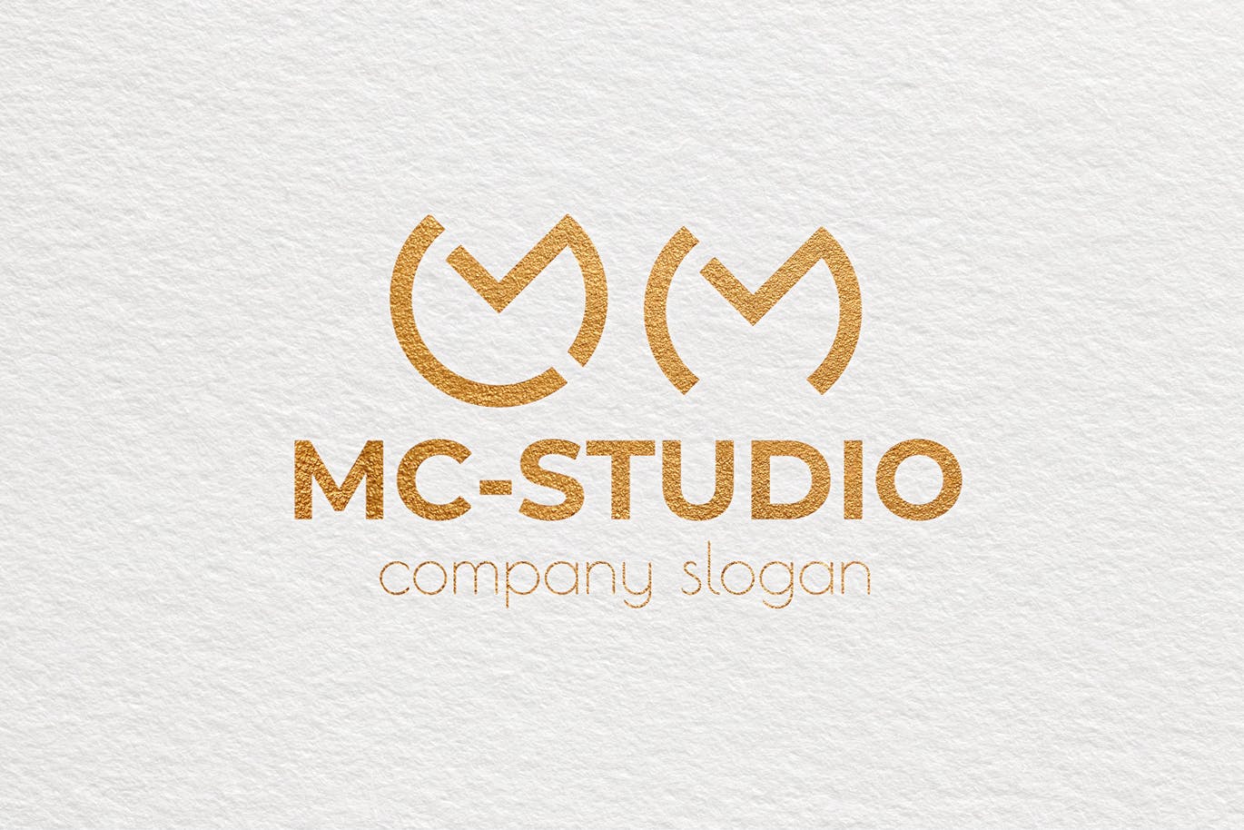 创意工作室图形Logo设计第一素材精选模板 Mc Studio Creative Logo Template插图(3)