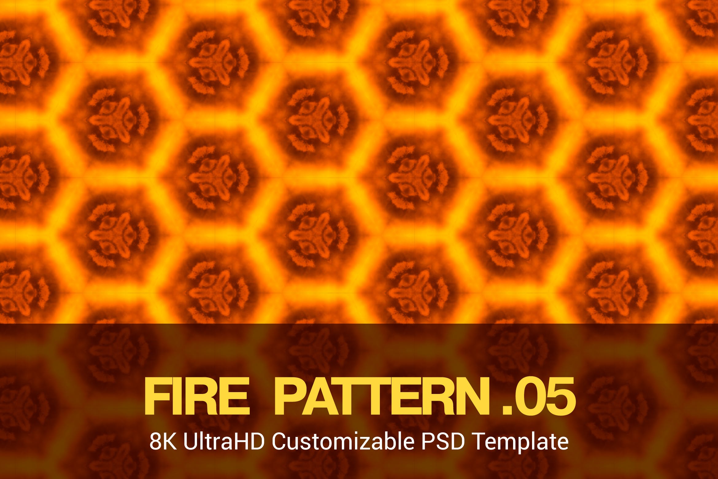 8K超高清无缝焰火/火花图案背景图素材v05 8K UltraHD Seamless Fire Pattern Background插图