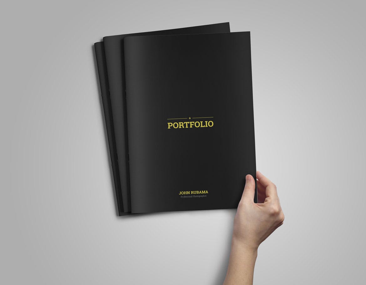 独立摄影师作品集作品画册排版设计模板 Photographer Portfolio插图12