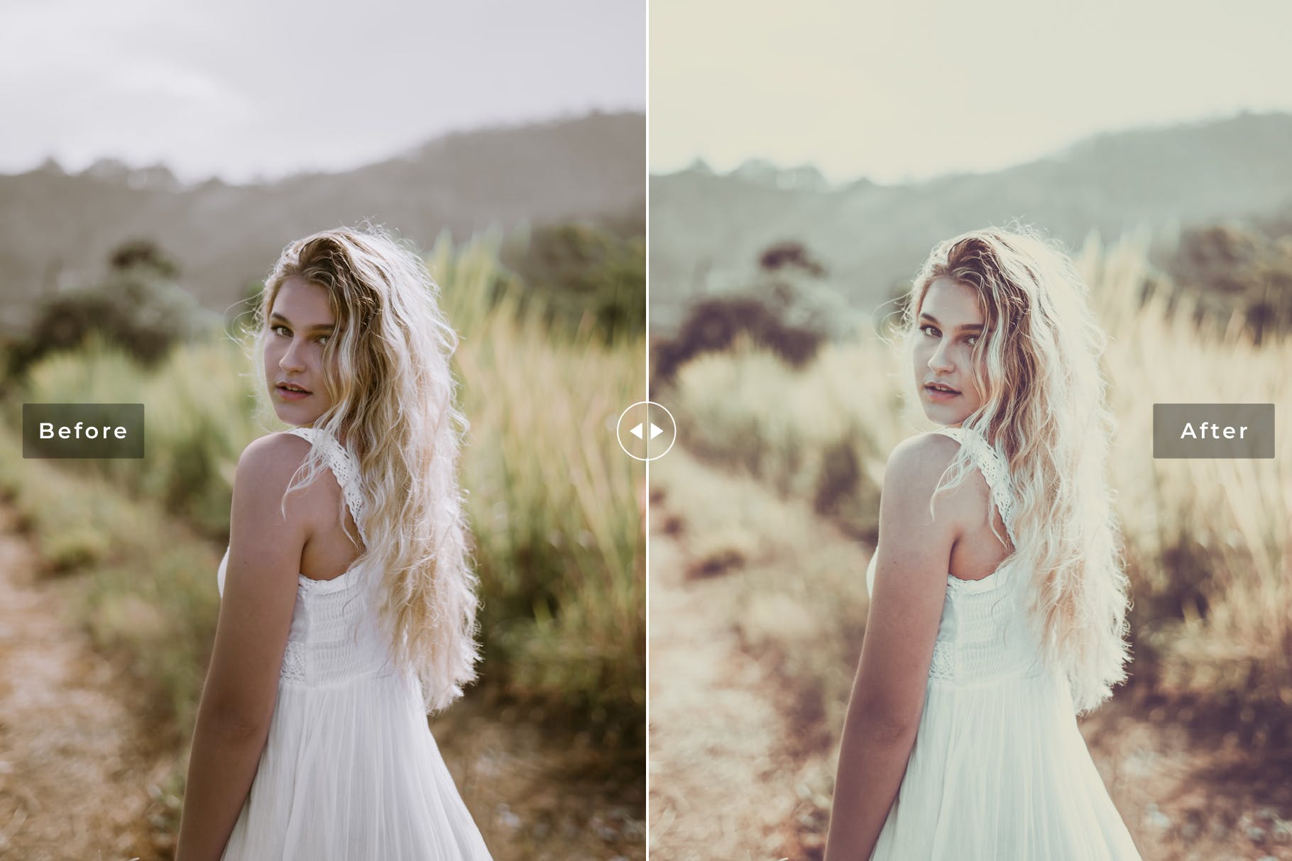 时尚女性摄影照片调色滤镜大洋岛精选LR预设 Marshmallow Mobile & Desktop Lightroom Presets插图3