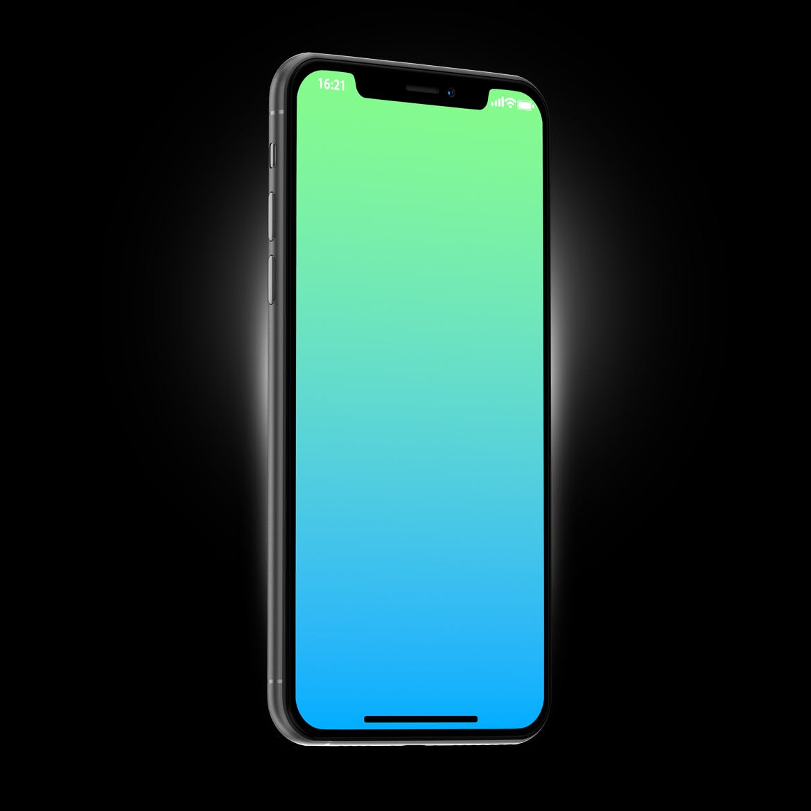 黑色iPhone 11 Pro Max智能手机APP设计预览第一素材精选样机 Phone 11 Black PSD Mockups插图(4)