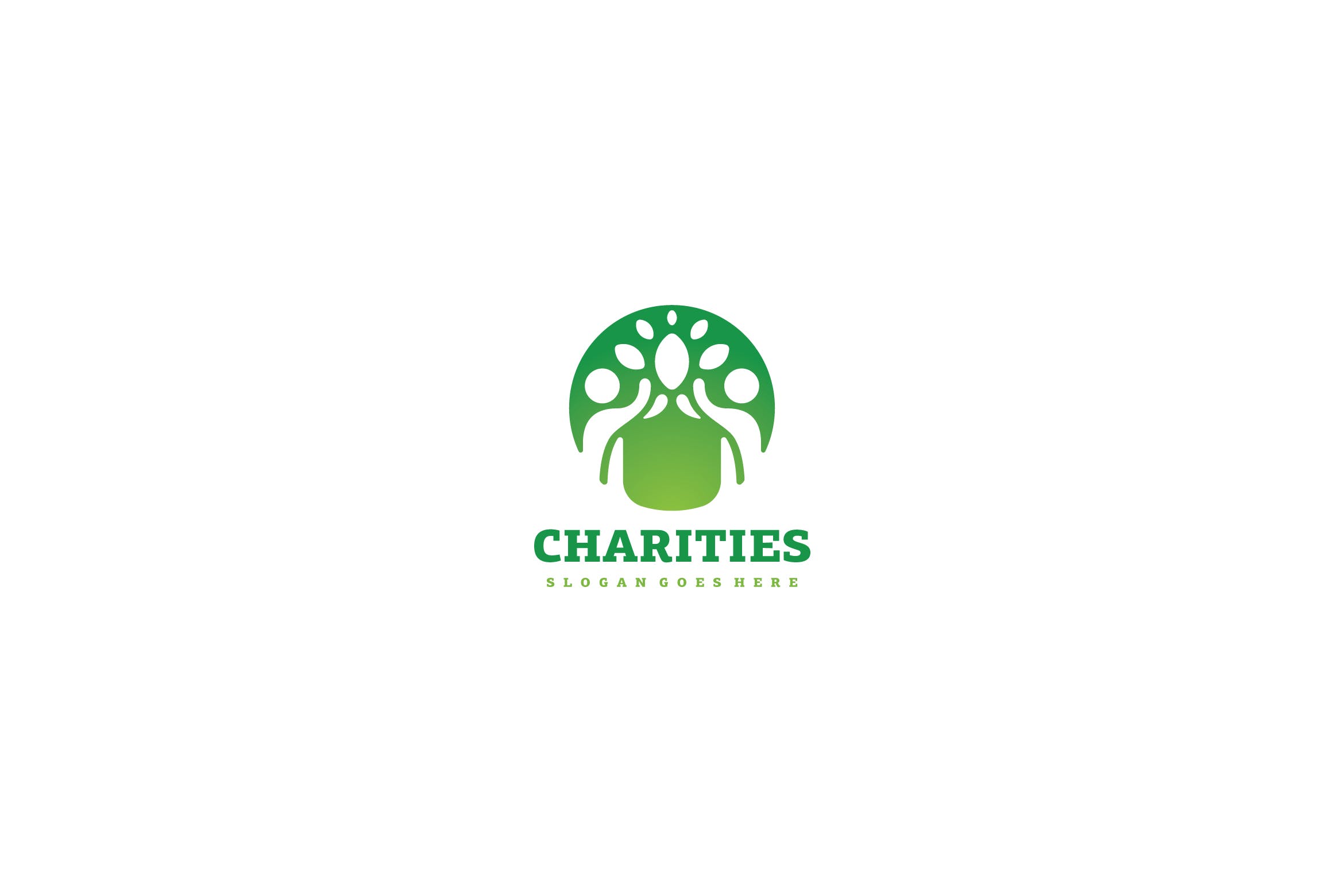 生态慈善行业Logo设计第一素材精选模板 Eco Charities Logo插图