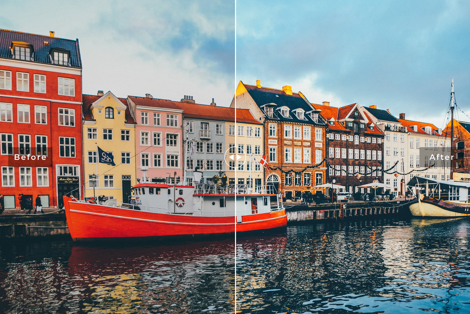 人物风景摄影亮色暖色调处理第一素材精选LR预设下载 Copenhagen Mobile & Desktop Lightroom Presets插图(4)