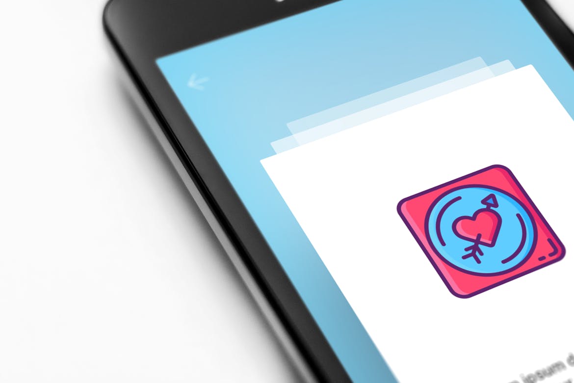 60枚约会主题APP矢量蚂蚁素材精选图标-蜡笔系列 60 Dating App Icons – Crayon Series插图(4)