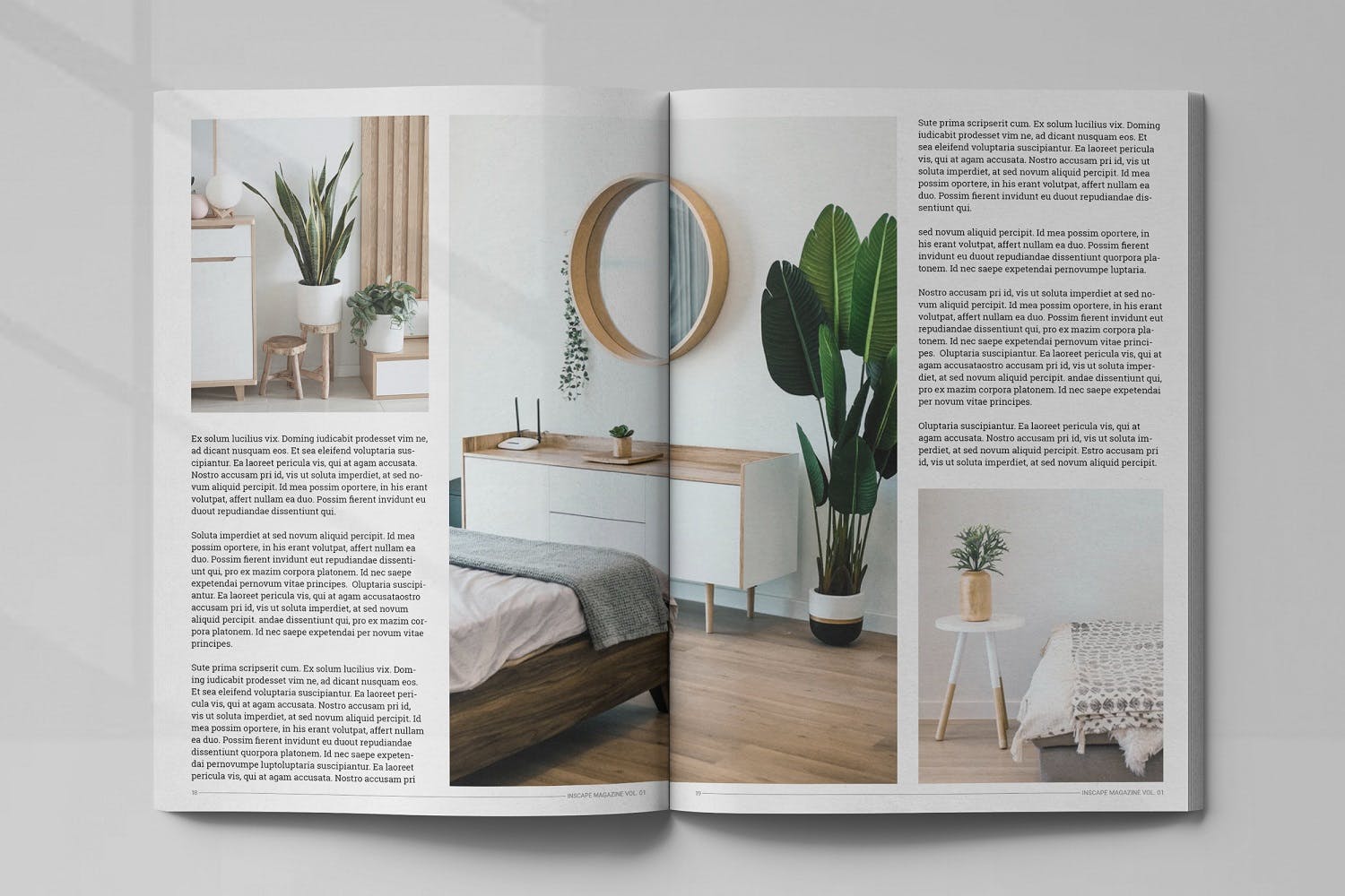 室内设计主题蚂蚁素材精选杂志排版设计模板 Inscape Interior Magazine插图(9)