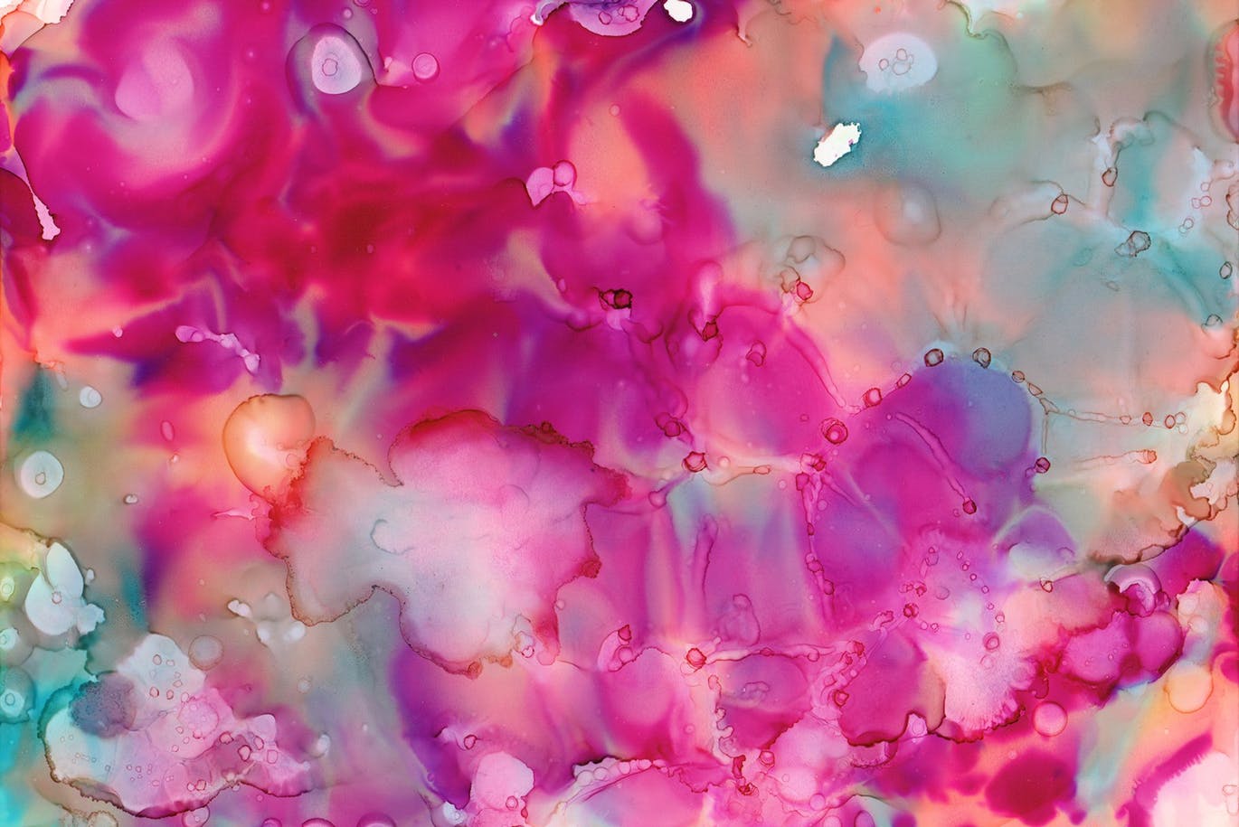 13种酒精水彩混合肌理纹理素材 Pink Ink Textures插图(5)