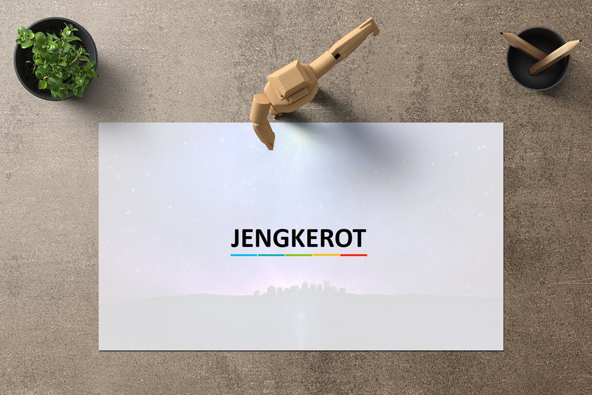 互联网服务企业多用途谷歌幻灯片设计模板 Jengkerot Google Slides插图1