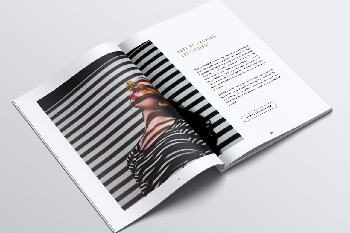 时装店新品上市产品目录画册设计模板 ALTIMA Fashion Lookbook Portfolio Brochures插图(2)