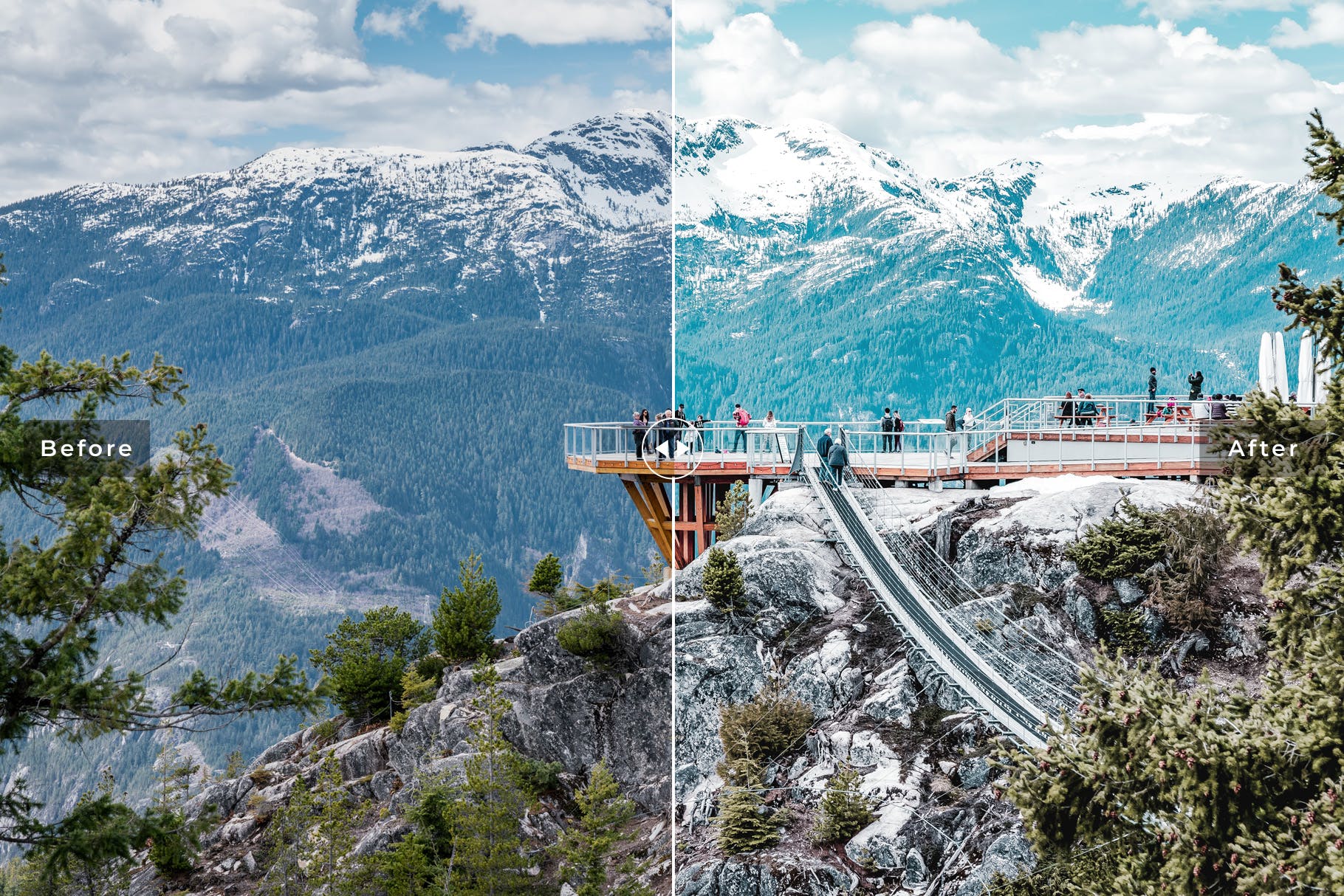 加拿大旅行摄影照片后期处理Lightroom调色预设 Vancouver Mobile & Desktop Lightroom Presets插图3
