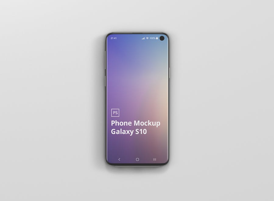 三星Galaxy S10智能手机第一素材精选样机模板 Phone Mockup Galaxy S10插图(4)