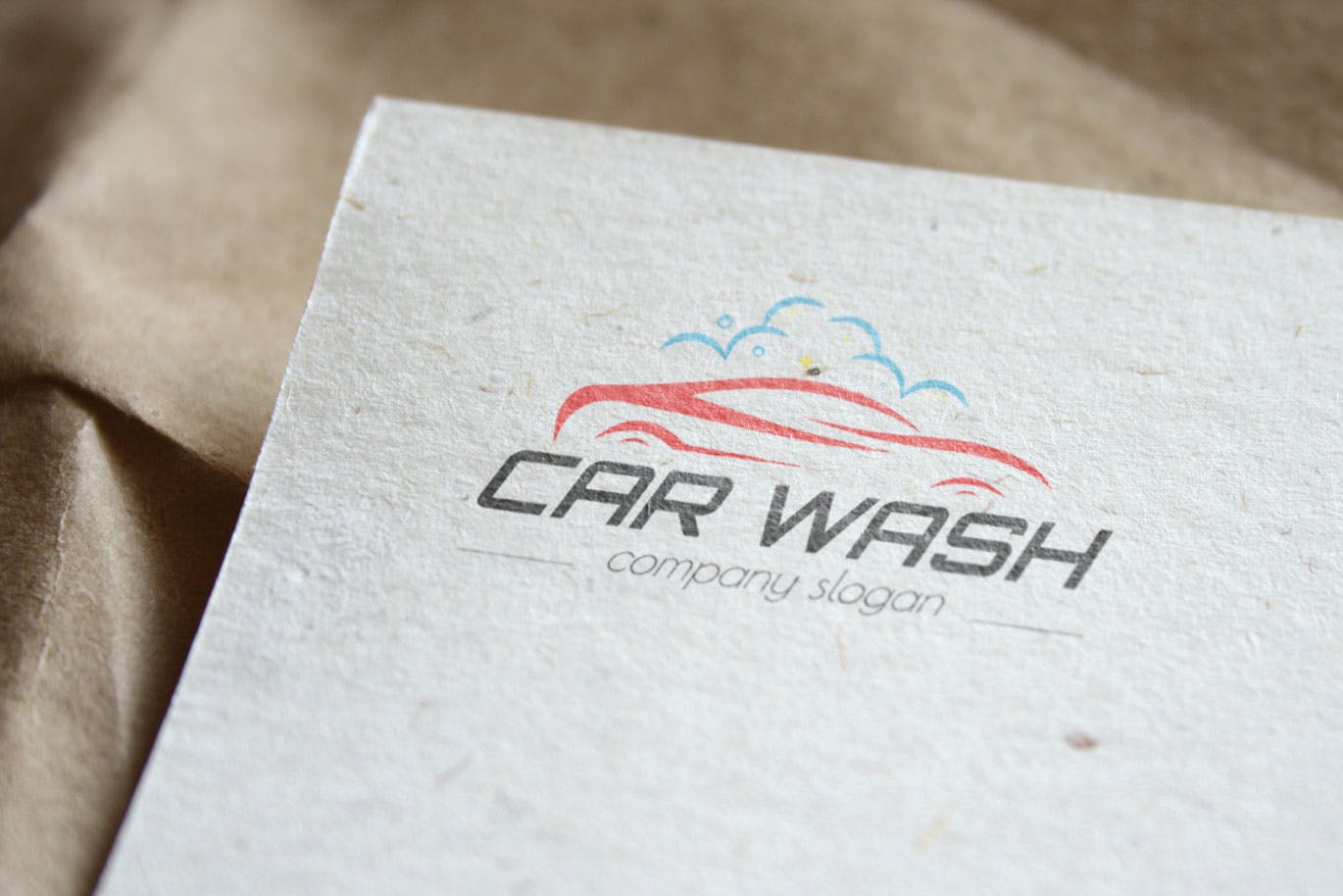 洗车店品牌Logo设计第一素材精选模板 Car Wash Business Logo Template插图(3)