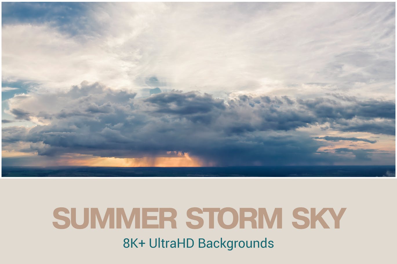8K+超高清夏季风暴云天空背景图素材 8K+ UltraHD Summer Storm Backgrounds插图