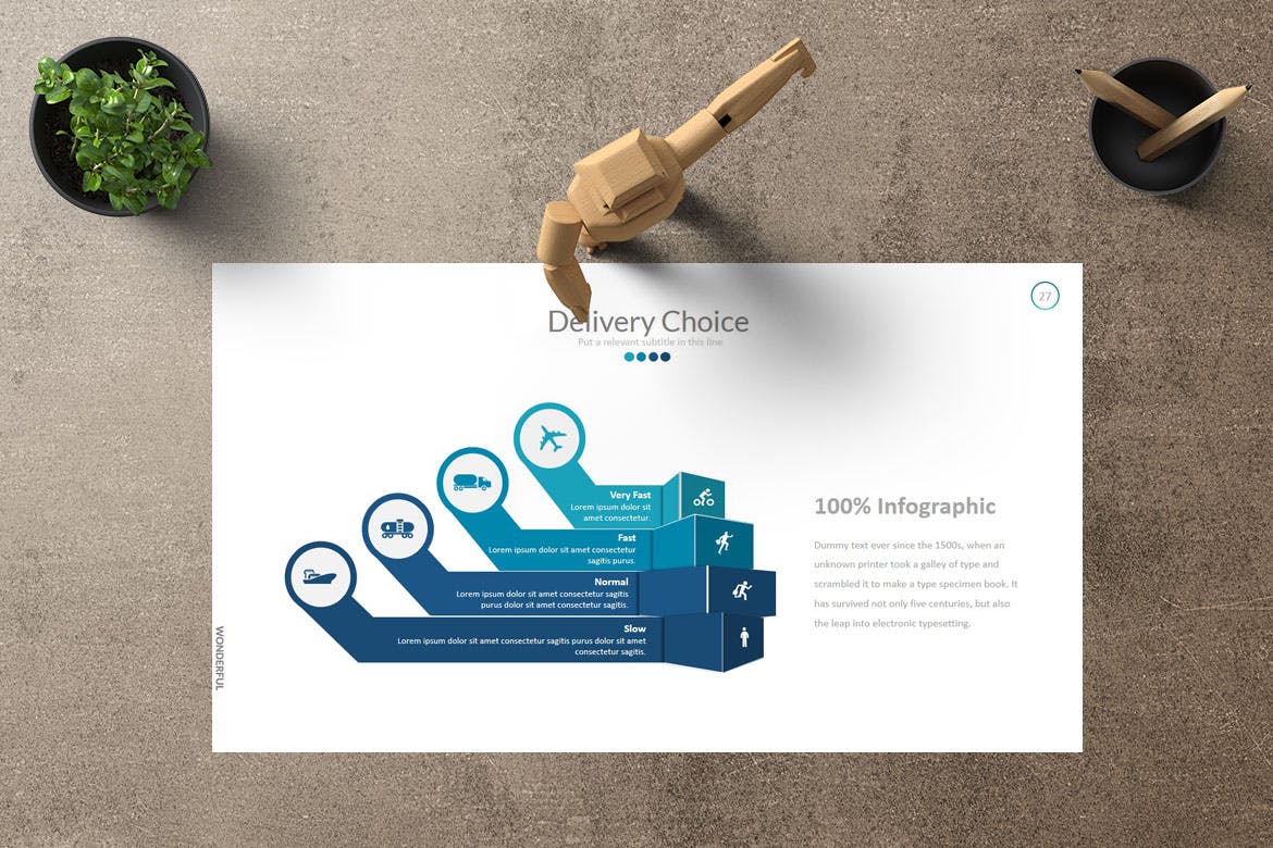 多用途企业公司宣传材料第一素材精选Keynote模板 MERRY GO Keynote插图(4)