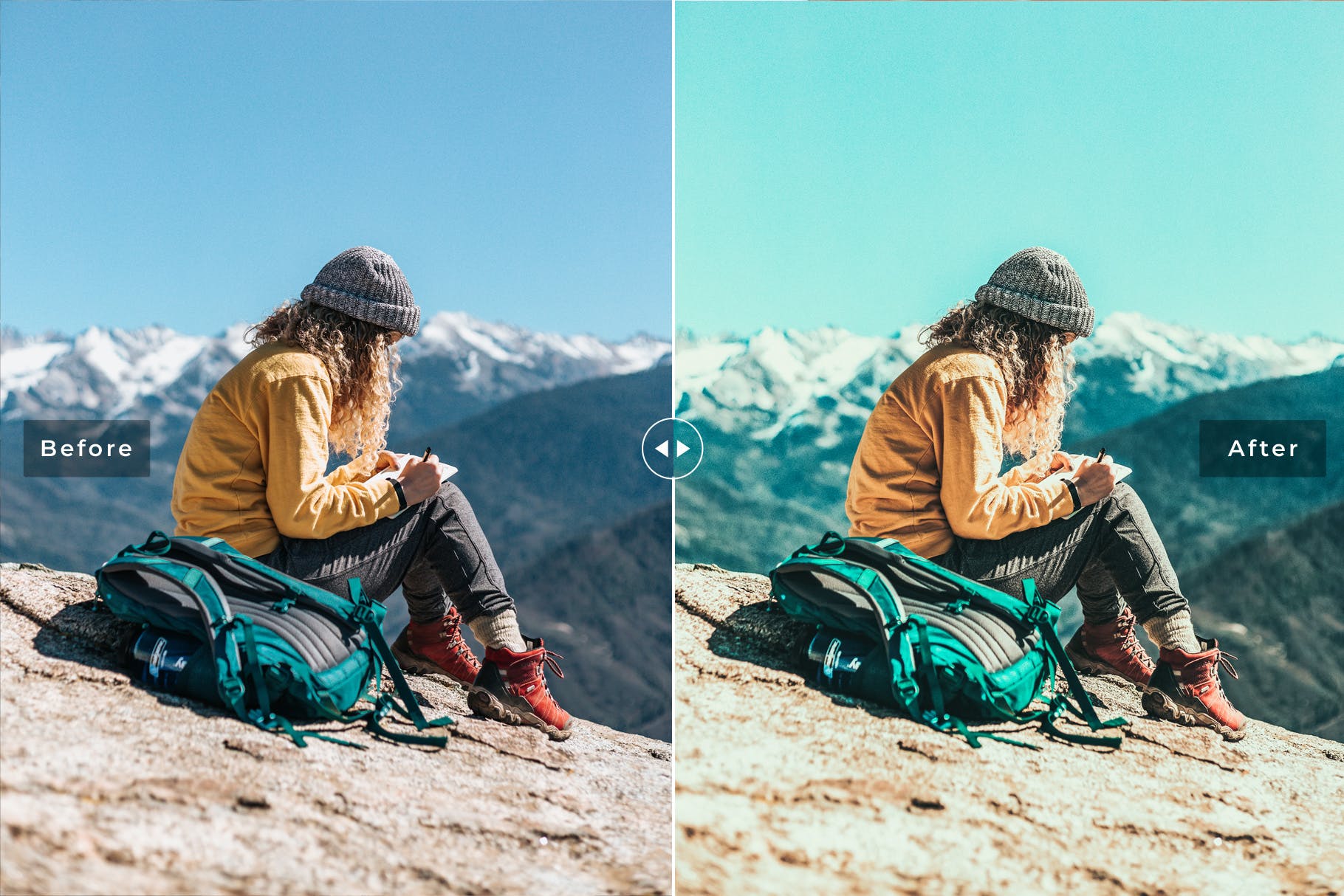 假日旅行照片亮色调滤镜第一素材精选LR预设 Vacation Mobile & Desktop Lightroom Presets插图(4)