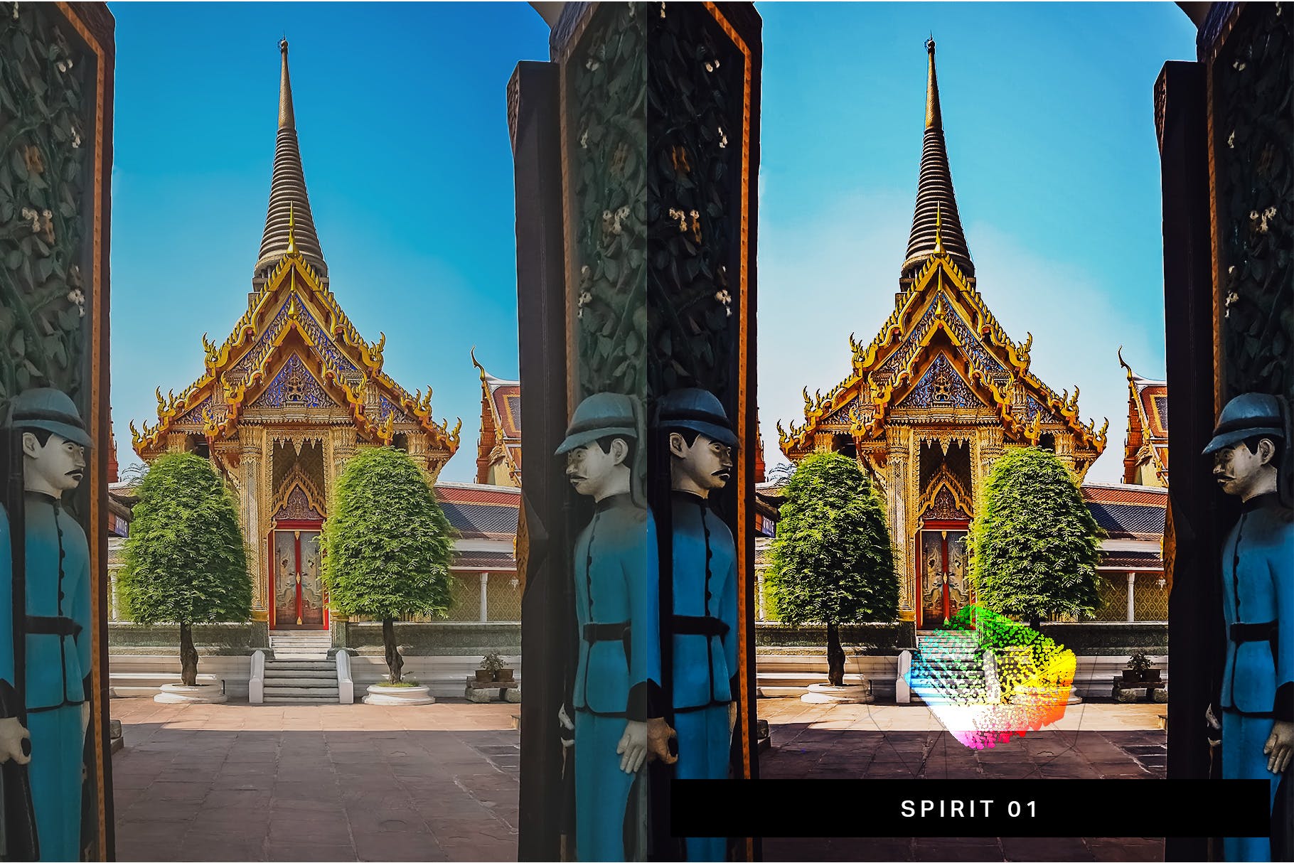 50款旅行摄影多主题风格LR调色预设合集 50 Bangkok Lightroom Presets & LUTs插图4