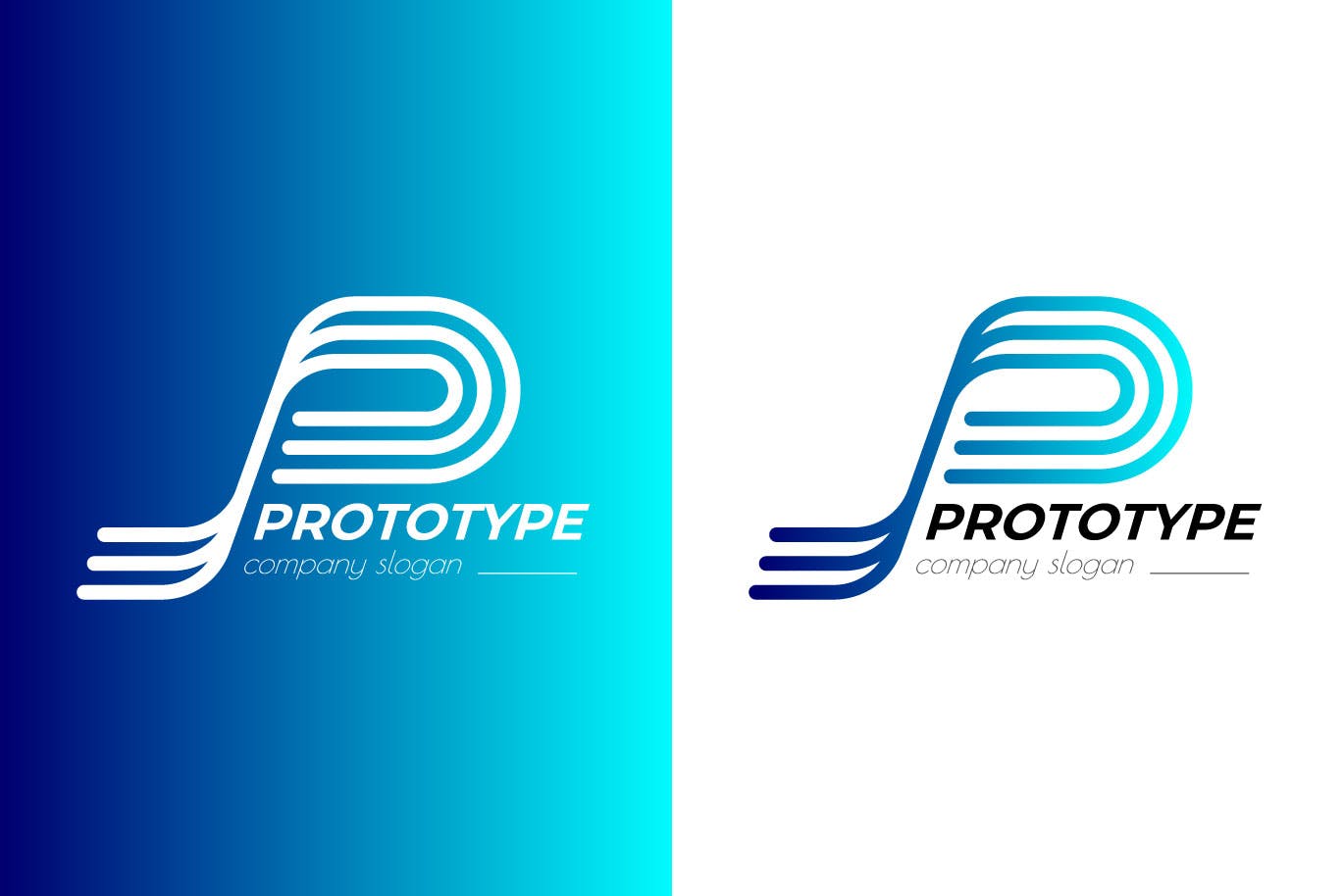 原型设计主题创意图形Logo设计第一素材精选模板 Prototype Creative Logo Template插图(1)