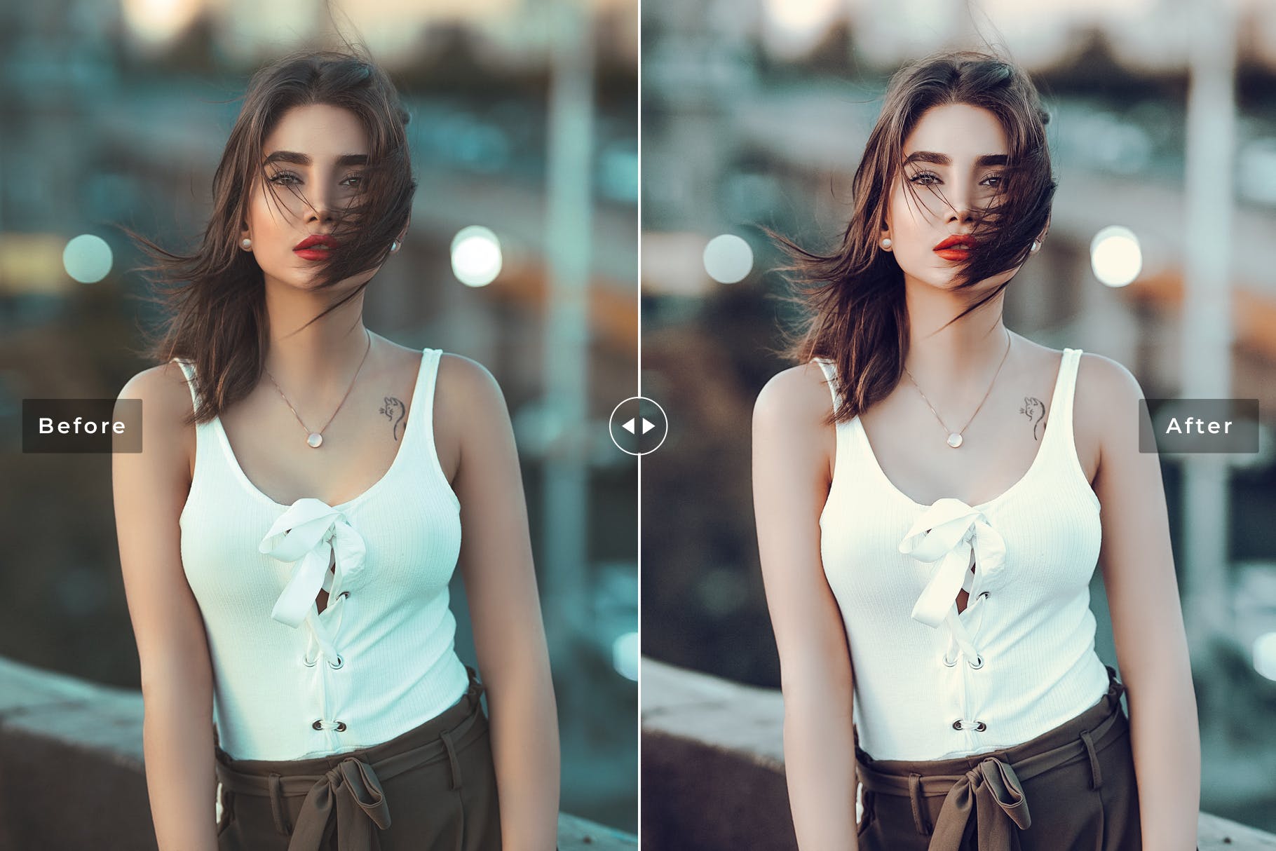 时尚女性摄影照片调色滤镜大洋岛精选LR预设 Marshmallow Mobile & Desktop Lightroom Presets插图2
