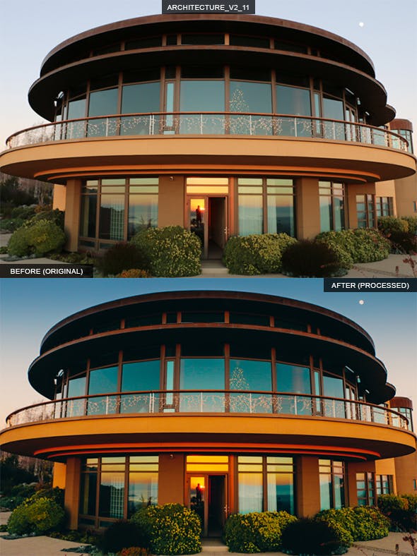 14款专业建筑摄影Lightroom调色预设 14 Pro Architecture Lightroom Presets插图11