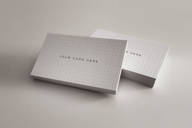 15种视角企业名片设计效果图大洋岛精选模板 Business Cards Mock-ups Bundle插图5