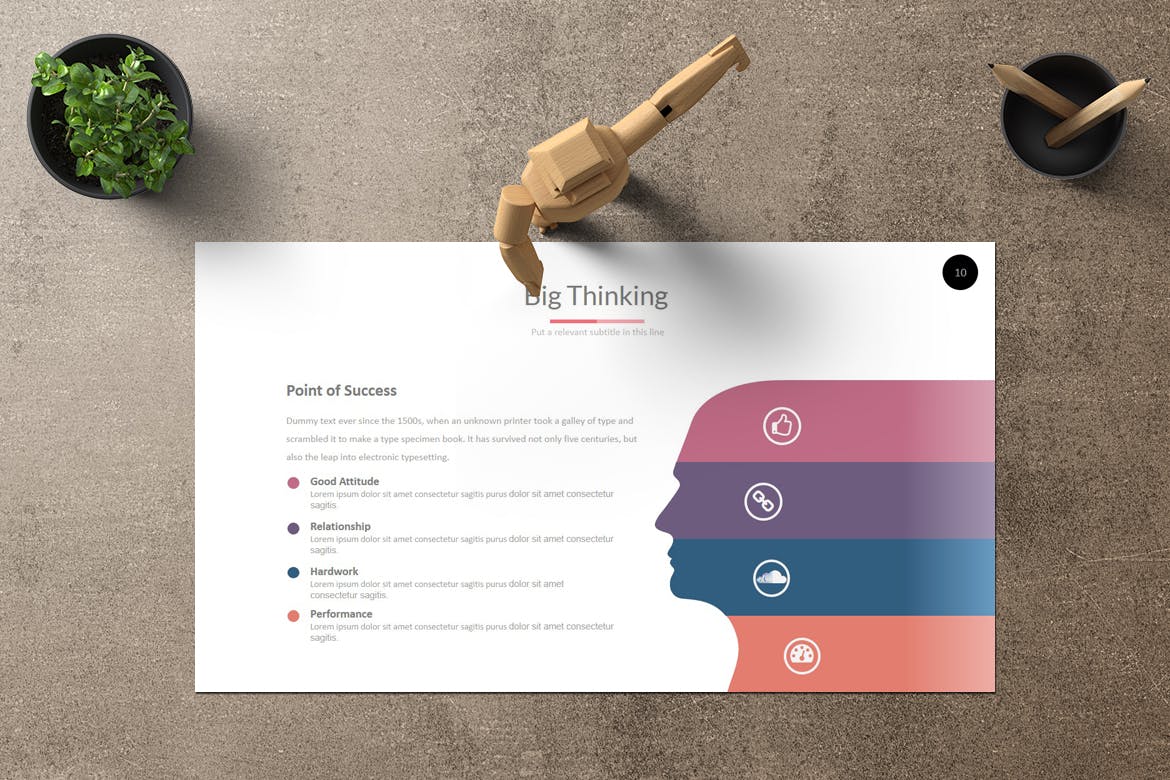 创意信息图表企业介绍谷歌幻灯片设计模板 Onana Google Slides插图3