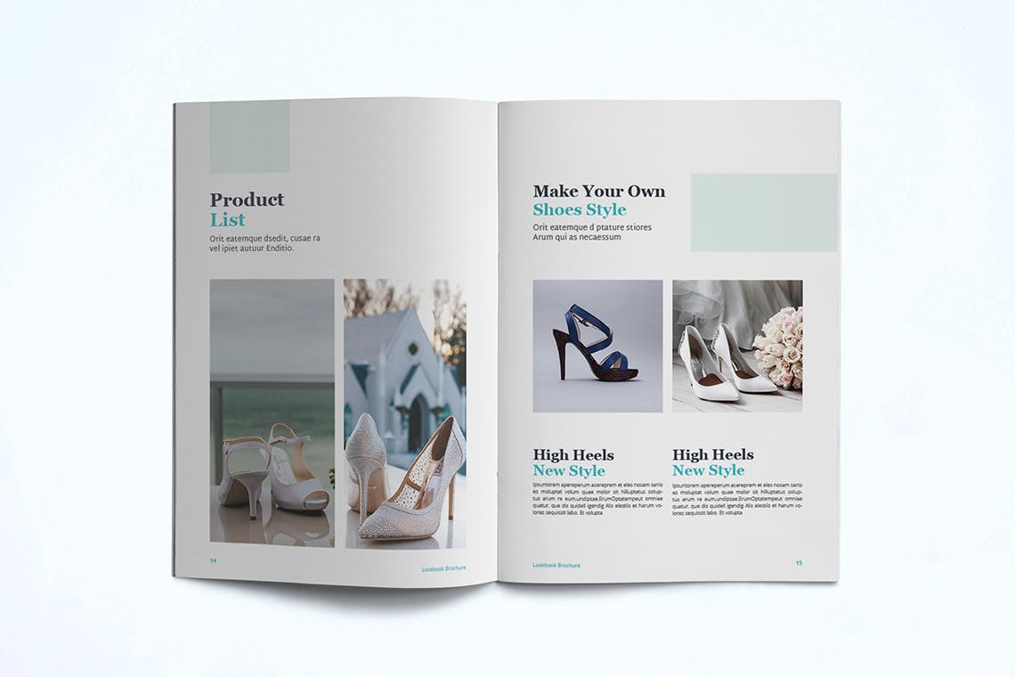 时尚服饰品牌产品目录大洋岛精选Lookbook设计模板 Lookbook Template插图11