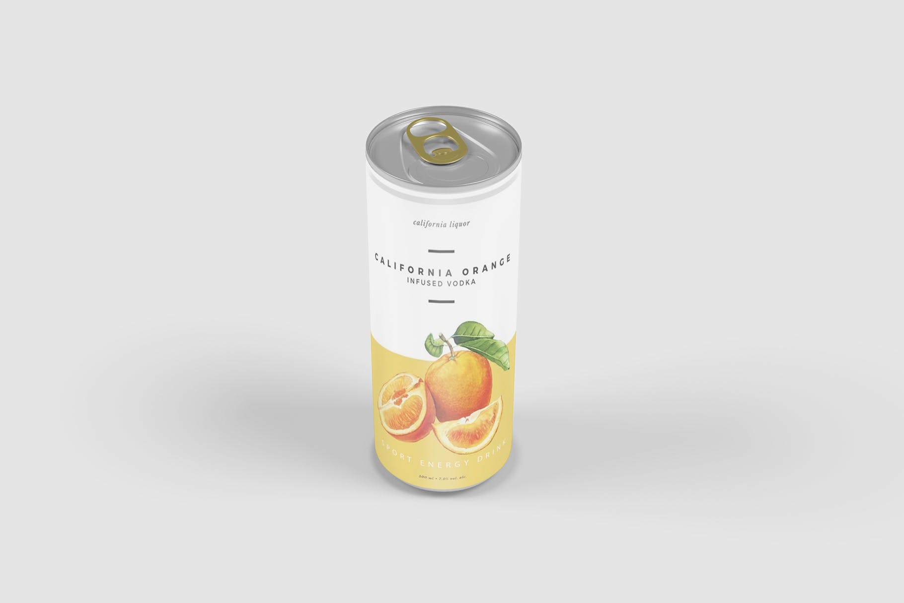 软饮料罐头产品外观设计第一素材精选 Softdrink Can Product Mockup插图(1)