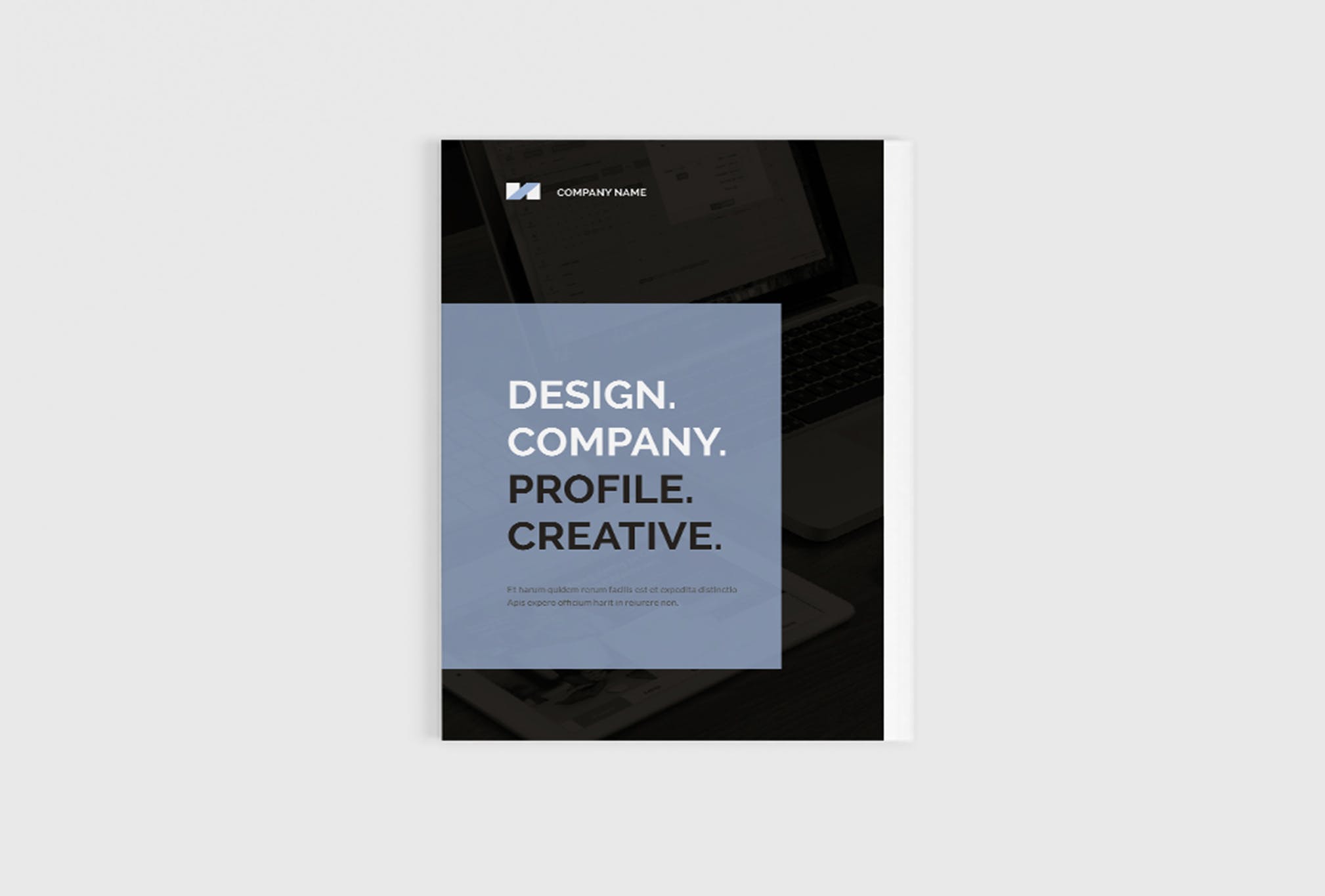 创意设计公司画册设计模板 Design Company Profile插图(1)