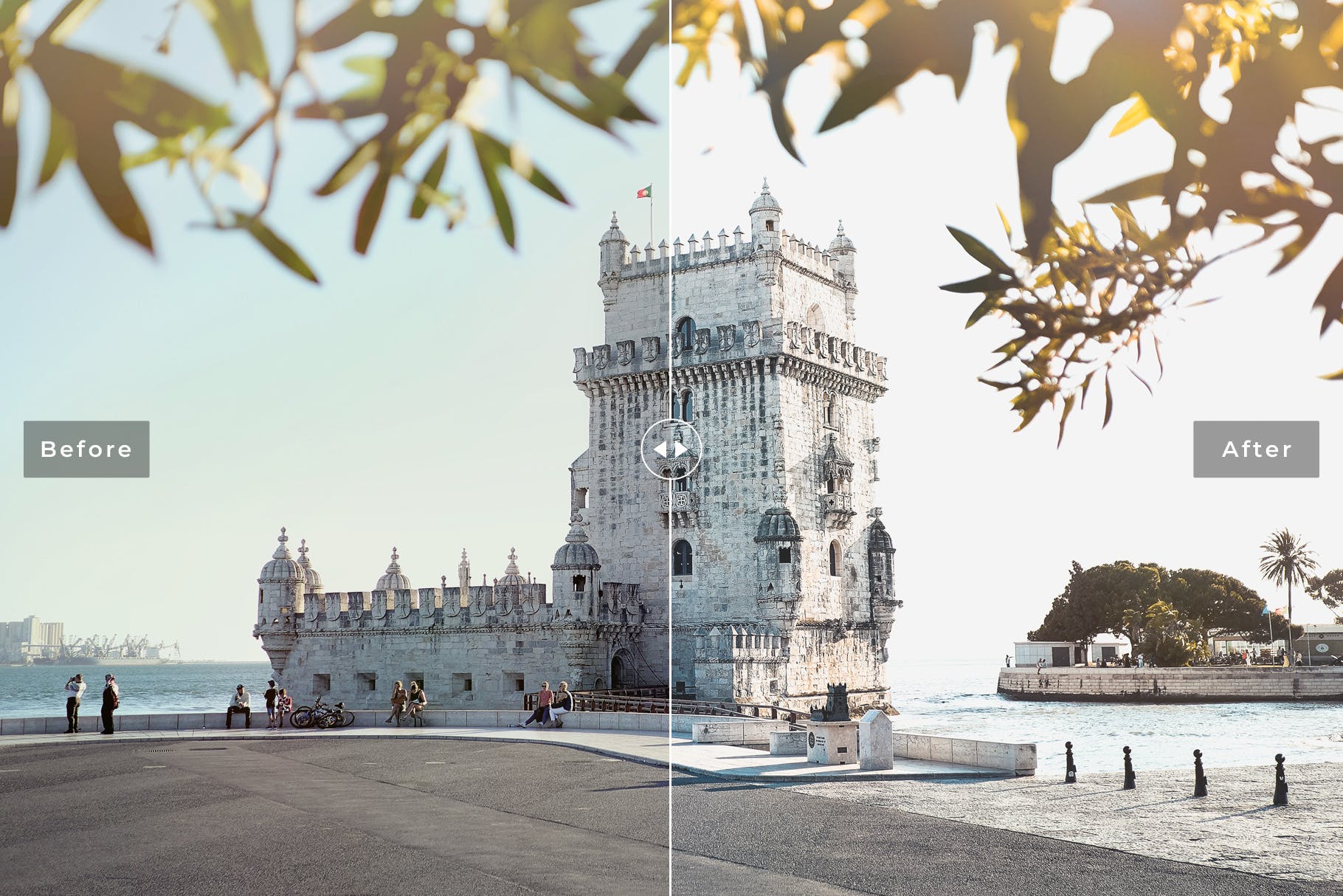 照片后期光线增强亮色处理大洋岛精选LR预设 Lisbon Mobile & Desktop Lightroom Presets插图5 照片后期光线增强亮色处理大洋岛精选LR预设 Lisbon Mobile & Desktop Lightroom Presets插图5