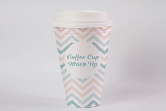 一次性咖啡纸杯外观设计图第一素材精选 Coffee Cup Mock Up插图(2)
