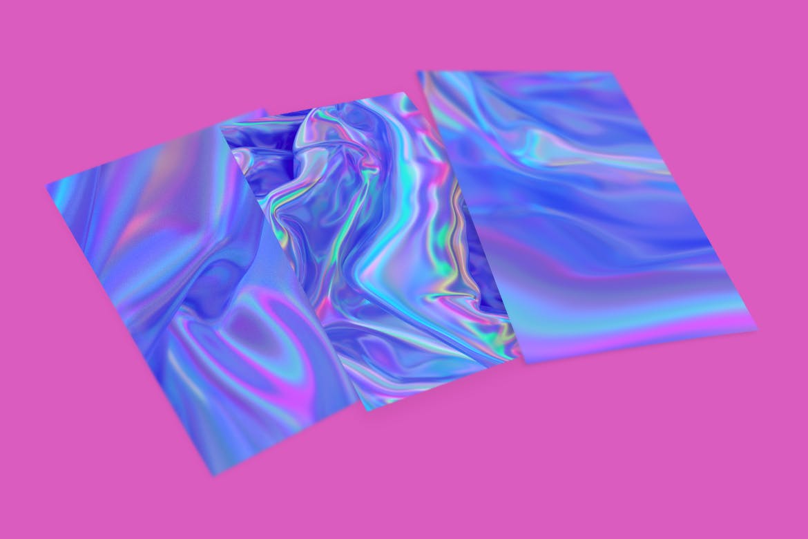梦幻彩虹色抽象背景图素材v2 Iridescent Abstract Backgrounds  – V2插图(1)