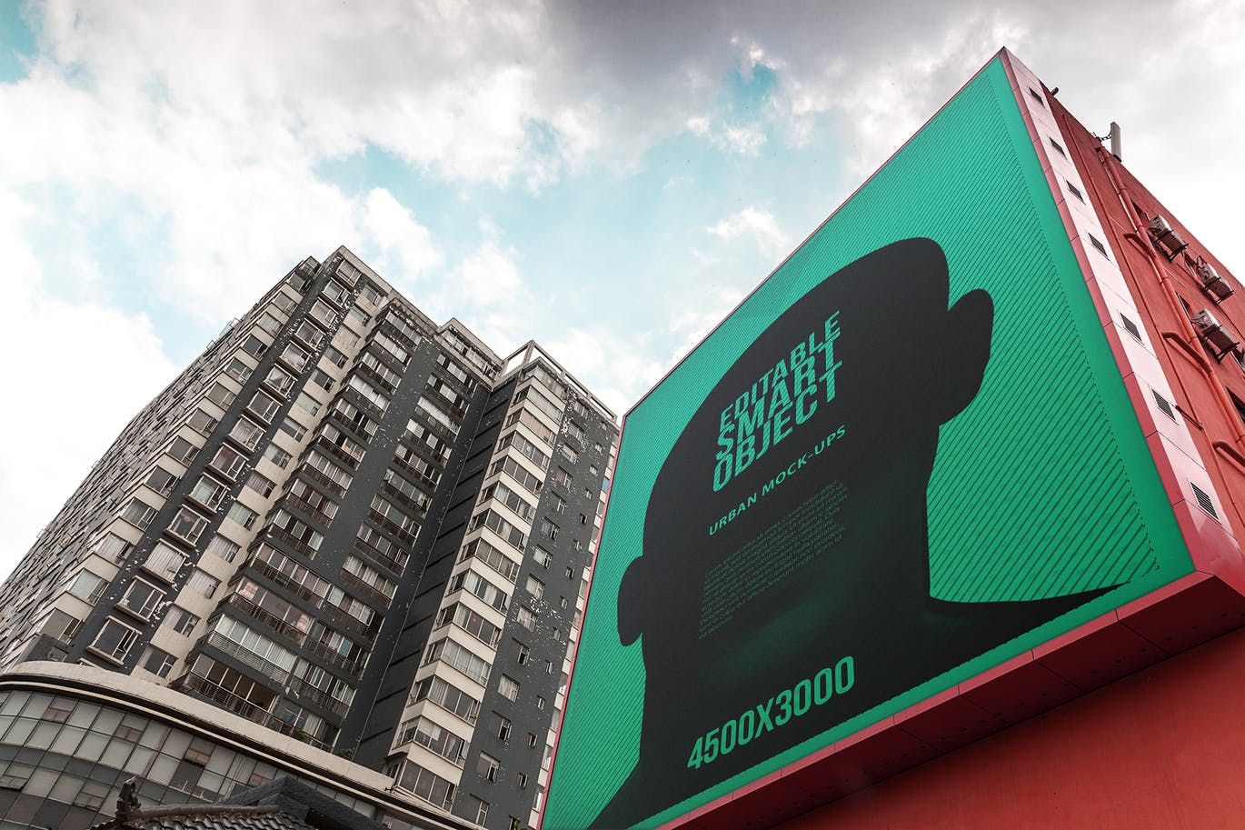 城市海报广告牌设计效果图预览样机蚂蚁素材精选模板#5 Urban Poster / Billboard Mock-up – Huge Edition #5插图