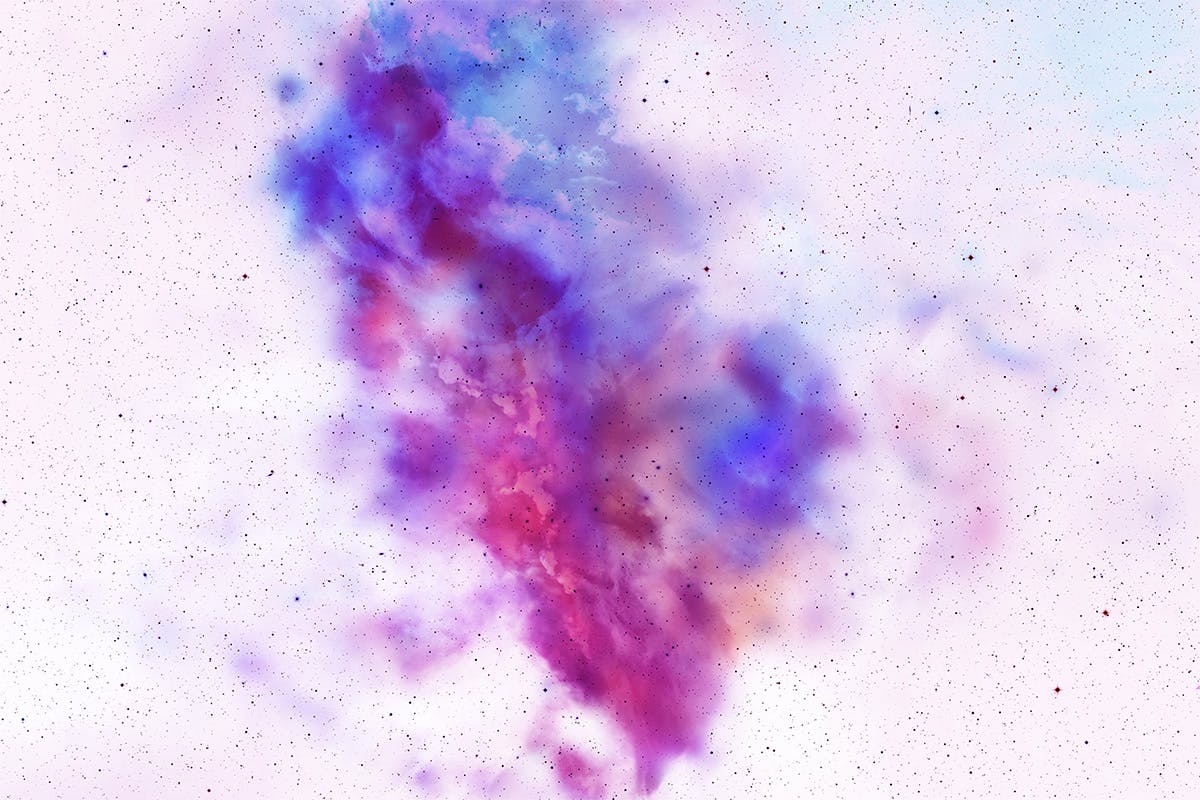 负空间星云抽象虚幻背景图素材 Negative Nebula Backgrounds插图(10)