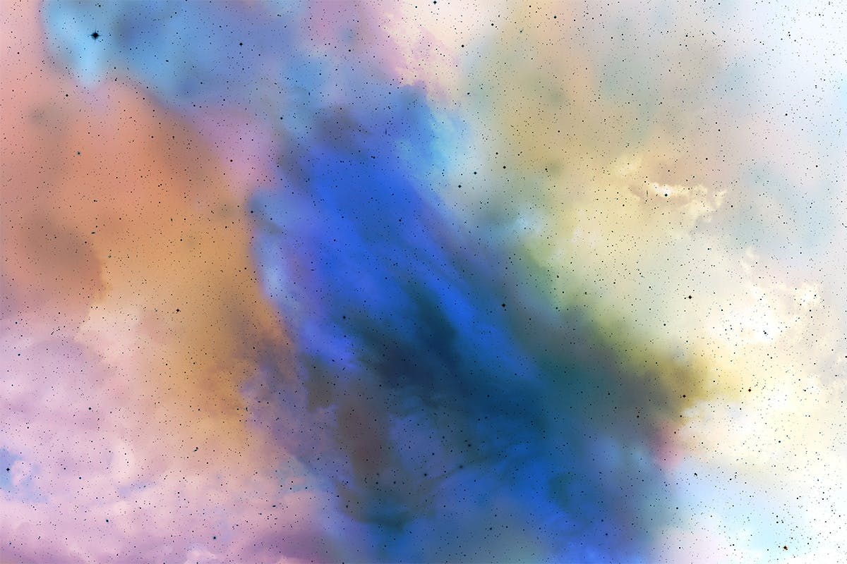 负空间星云抽象虚幻背景图素材 Negative Nebula Backgrounds插图(8)