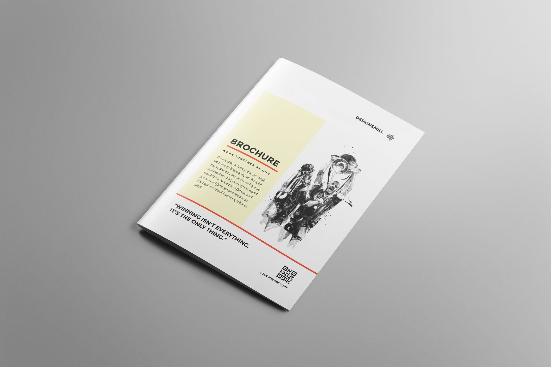 极简主义设计风格品牌/公司/商店宣传画册设计模板 Brochure插图