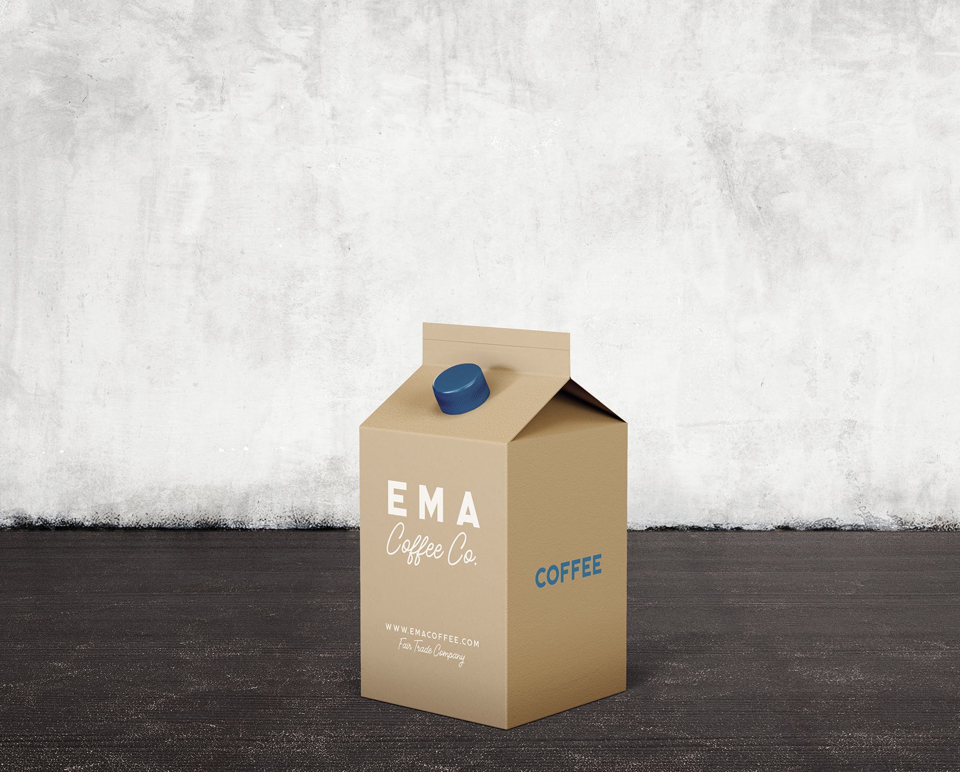6个牛奶/咖啡/果汁纸盒包装蚂蚁素材精选v1 6 Milk Coffee Juice Carton Packaging Mockups1插图(4)